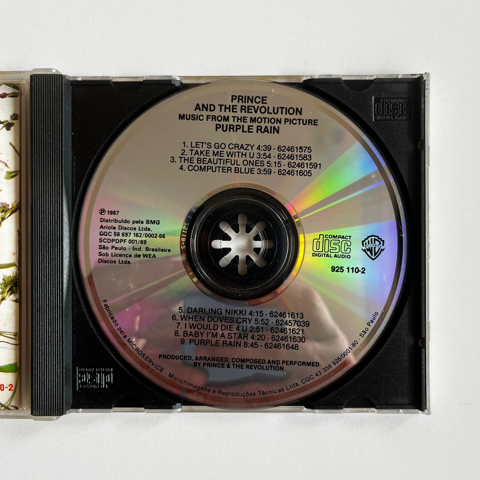 CD Prince and the Revolution - Purple Rain - Imagem 3