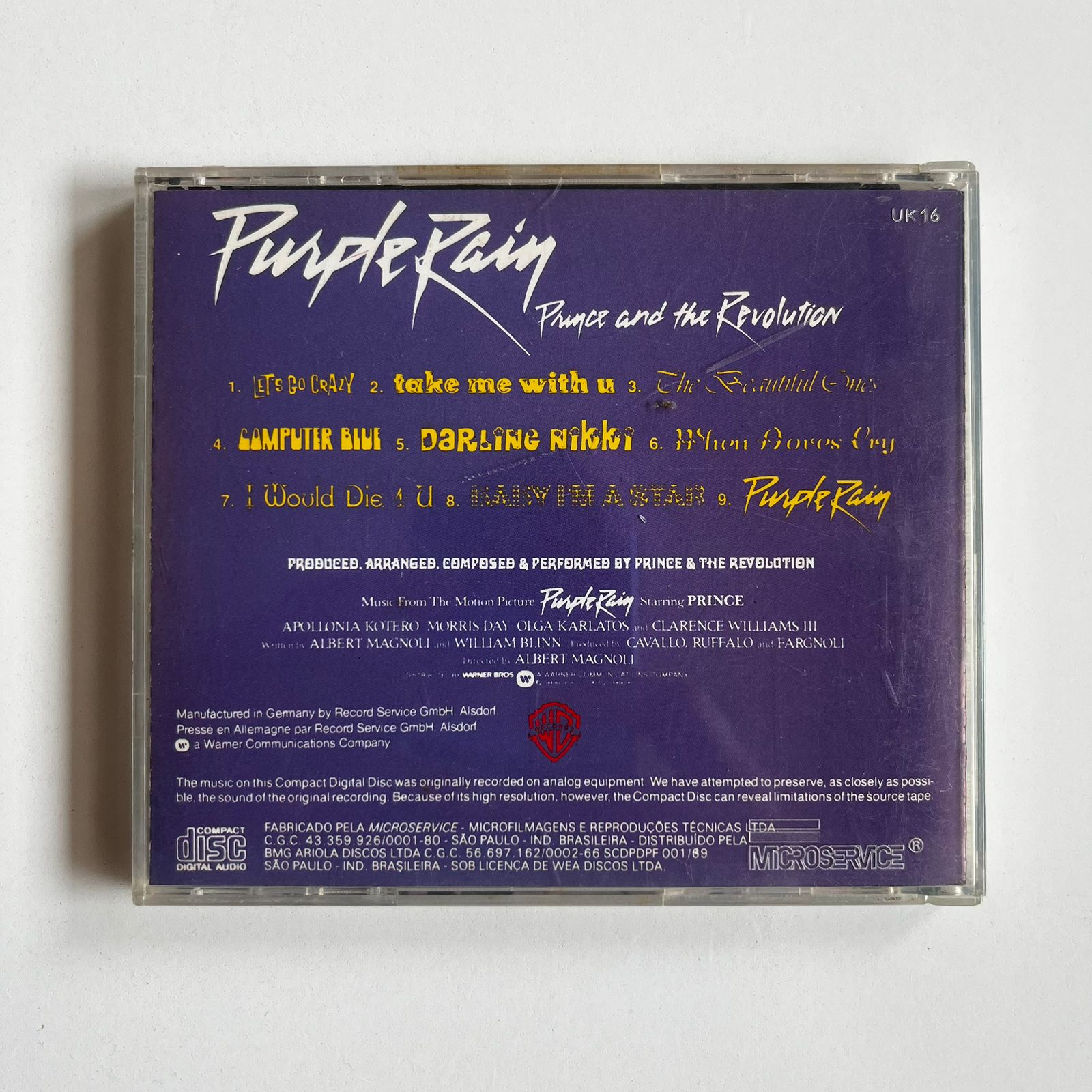 CD Prince and the Revolution - Purple Rain - Imagem 2