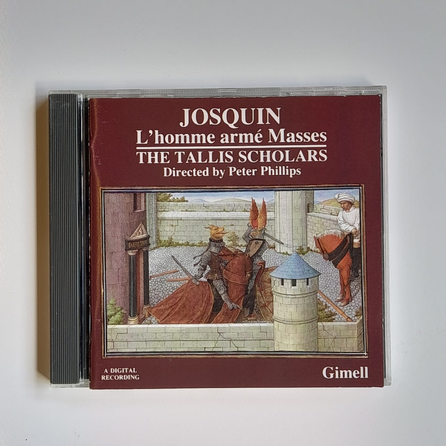 CD Josquin – L'Homme Armé Masses - Reg: Peter Phillips - Importado