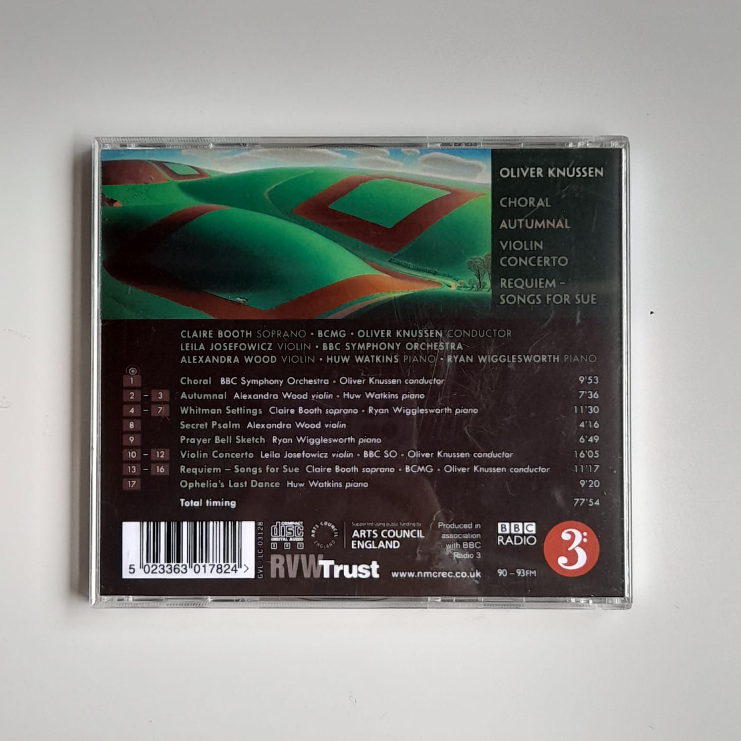 CD Oliver Knussen – Choral / Autumnal / Violin Concerto / Requiem - Songs For Sue - Importado - Imagem 2