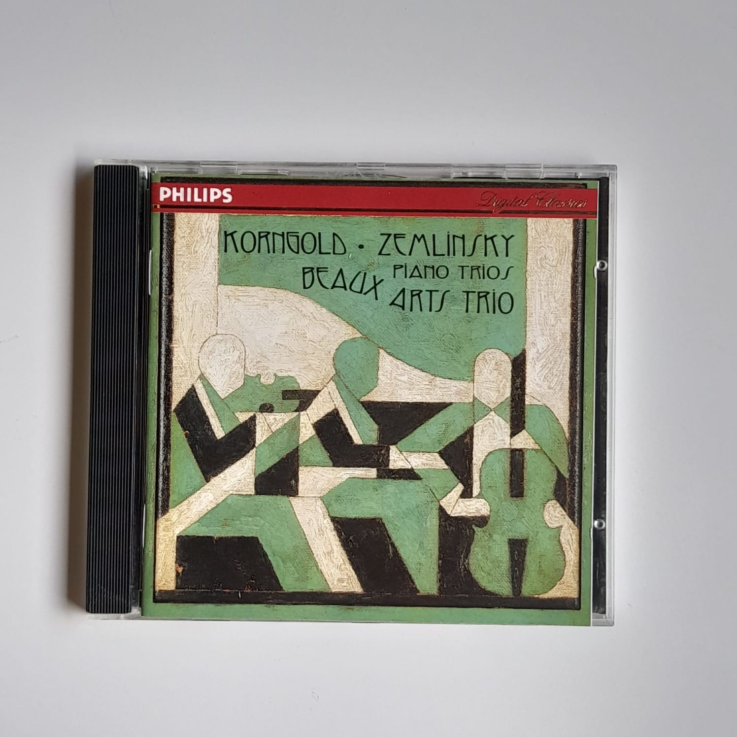 CD Korngold & Zemlinsky – Piano Trios - Reg: Beaux Arts Trio - Importado