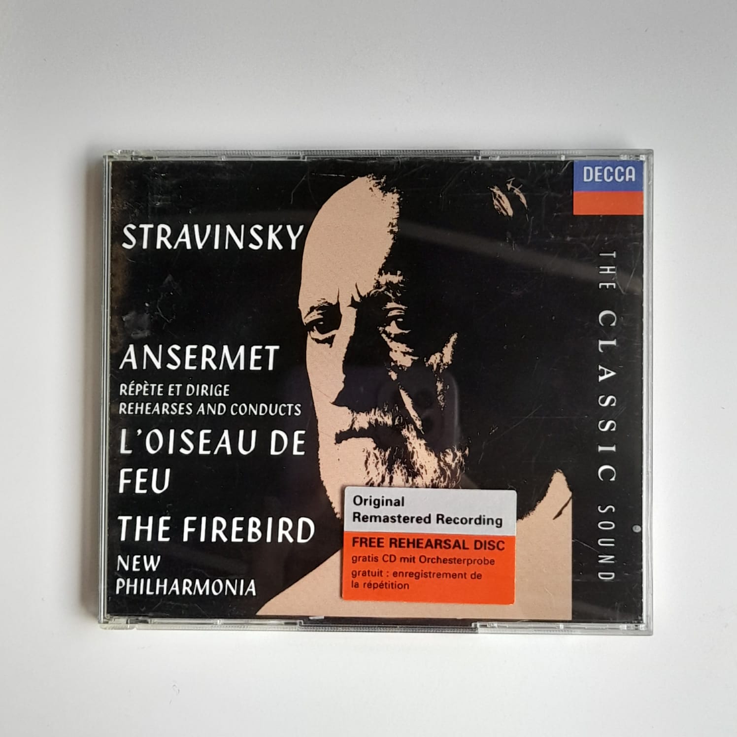 CD Duplo Stravinsky & Ansermet – Ansermet Rehearses And Conducts The Firebird - Importado - Imagem 2
