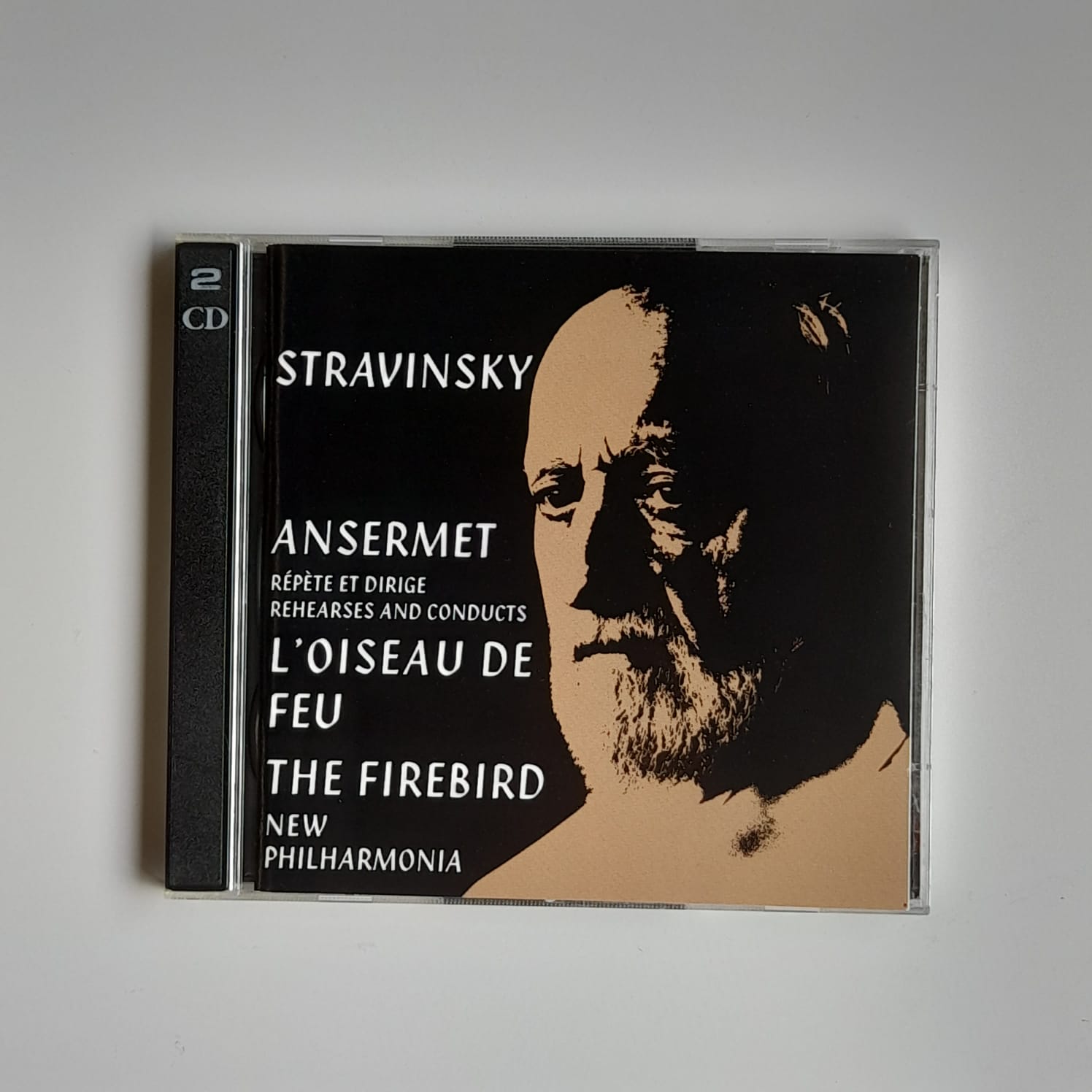 CD Duplo Stravinsky & Ansermet – Ansermet Rehearses And Conducts The Firebird - Importado