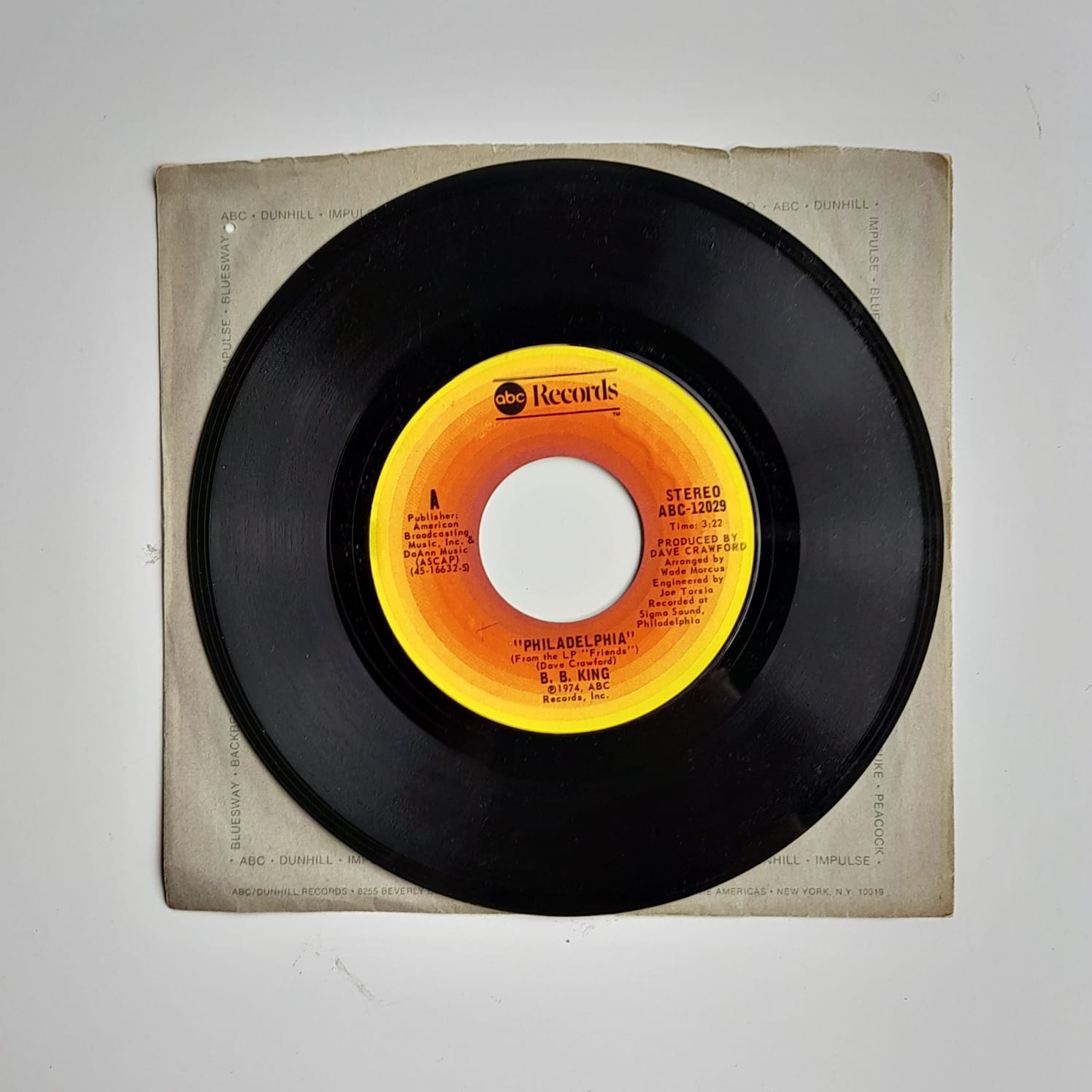 COMPACTO B.B King - Philadelphia - Importado - Imagem 2