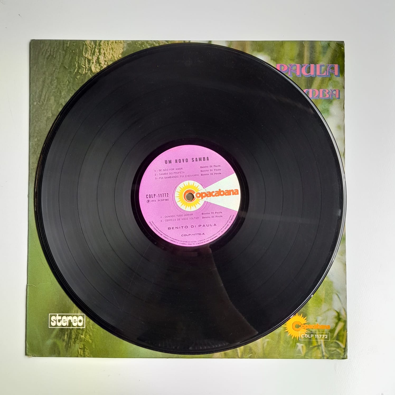LP Benito Di Paula – Um Novo Samba - Imagem 3