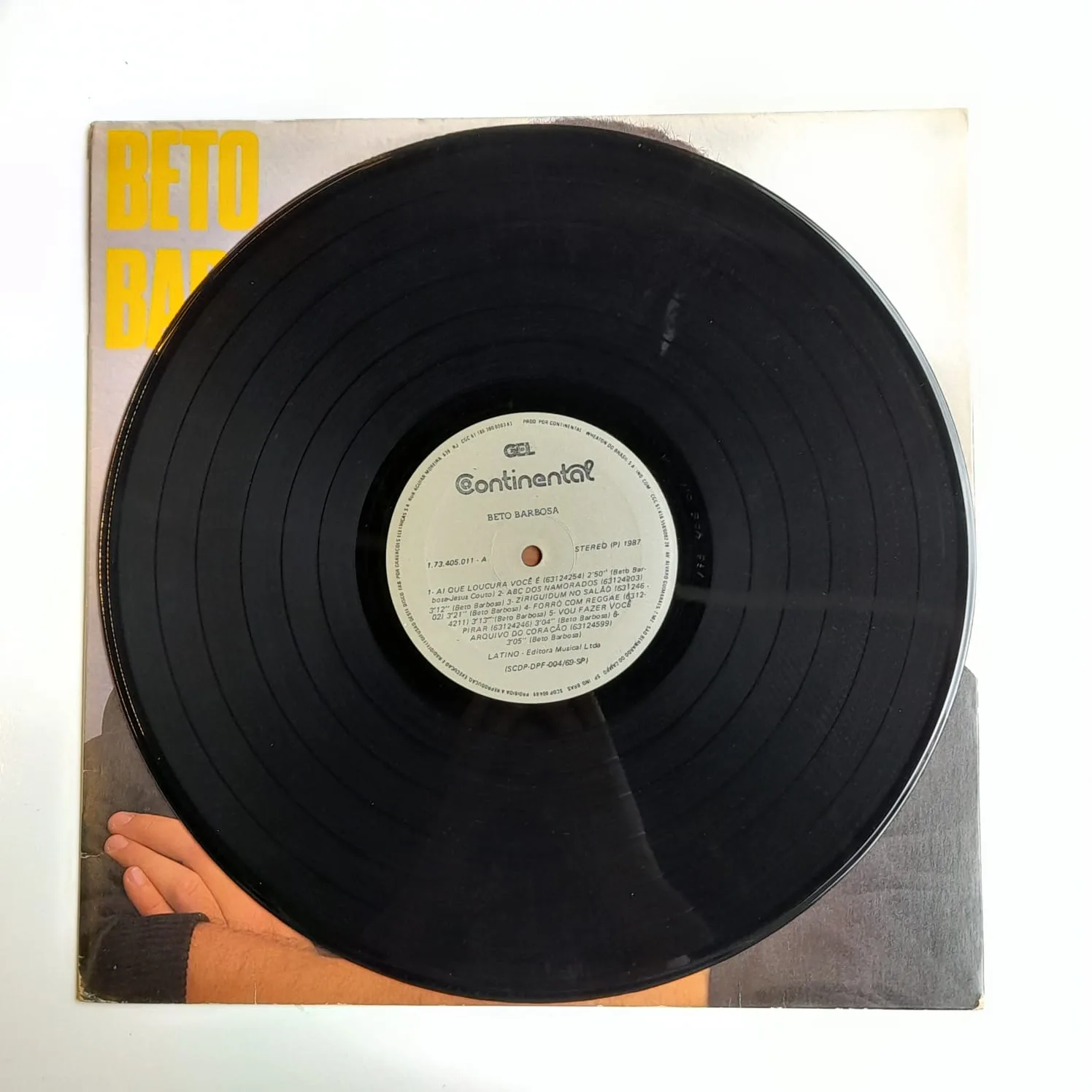 LP Beto Barbosa – Beto Barbosa (1987) - Imagem 3