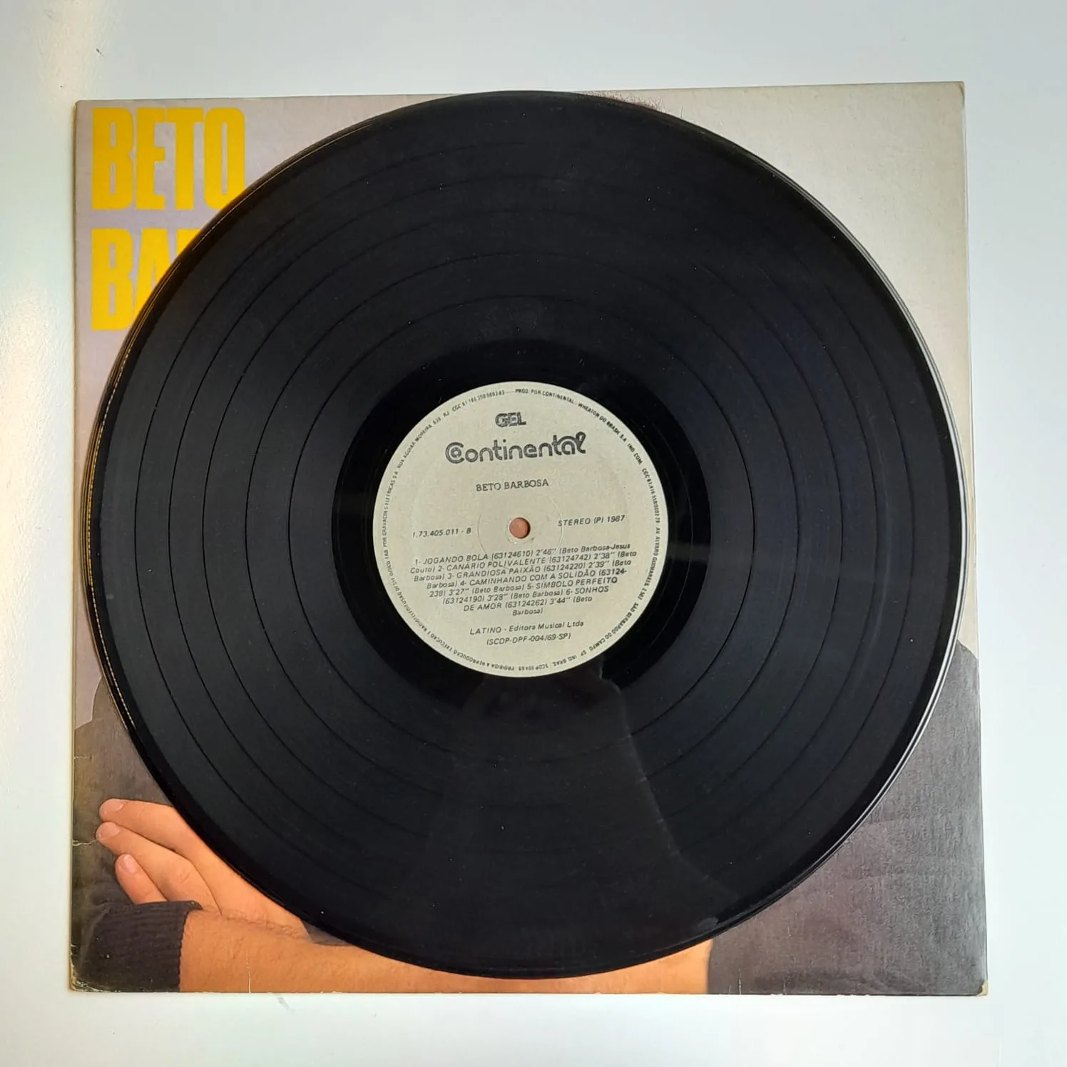 LP Beto Barbosa – Beto Barbosa (1987) - Imagem 4