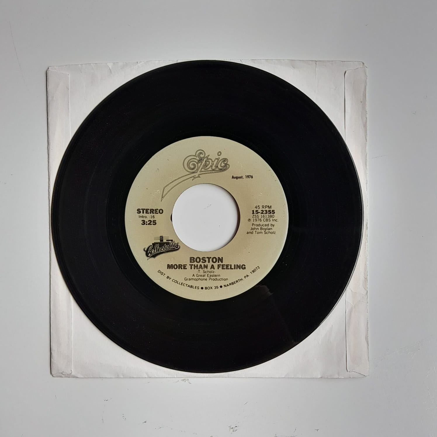 COMPACTO Boston – More Than A Feeling / Long Time - Importado