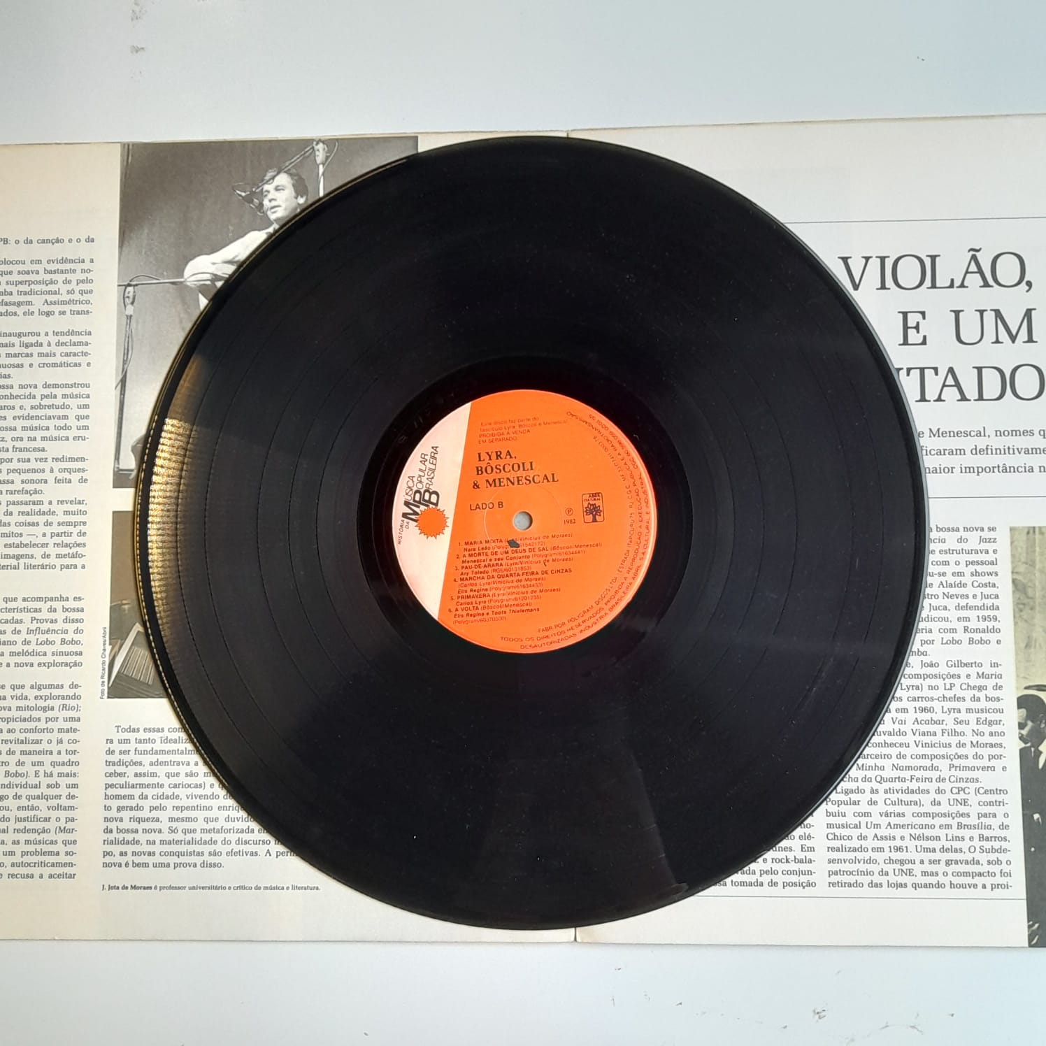 LP Carlos Lyra, Bôscoli & Menescal - História Da Música Popular Brasileira - Imagem 4