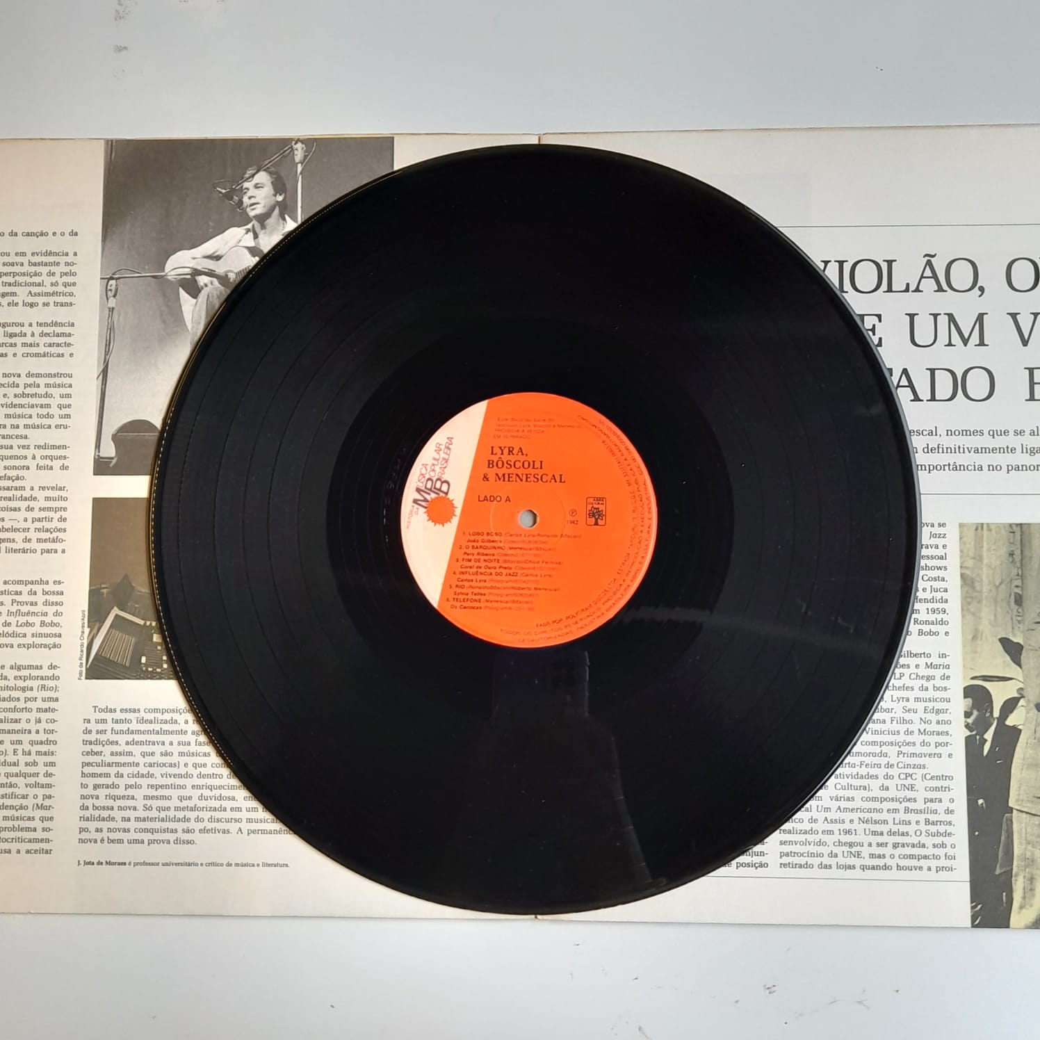 LP Carlos Lyra, Bôscoli & Menescal - História Da Música Popular Brasileira - Imagem 3