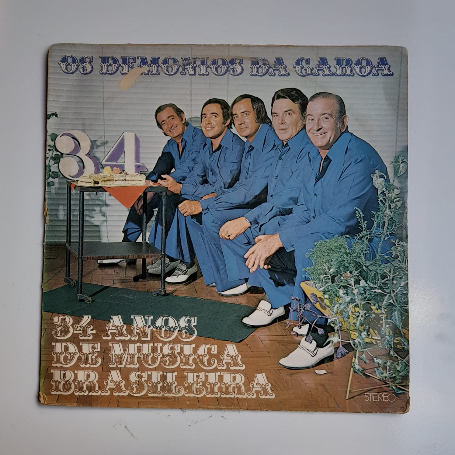 LP Os Demônios Da Garoa – 34 Anos De Música Brasileira