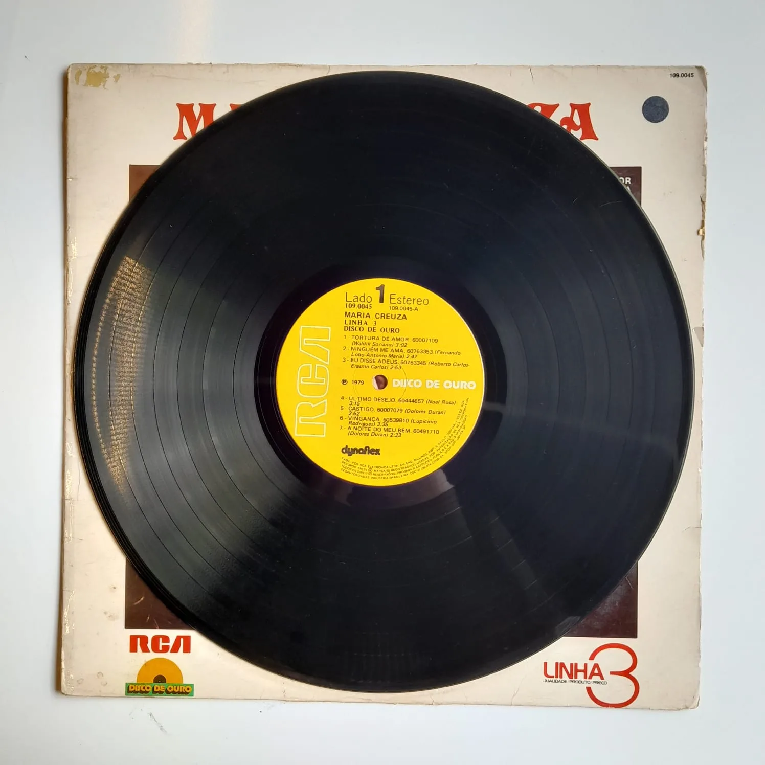 LP Maria Creuza – Linha 3 - Disco De Ouro - Imagem 3