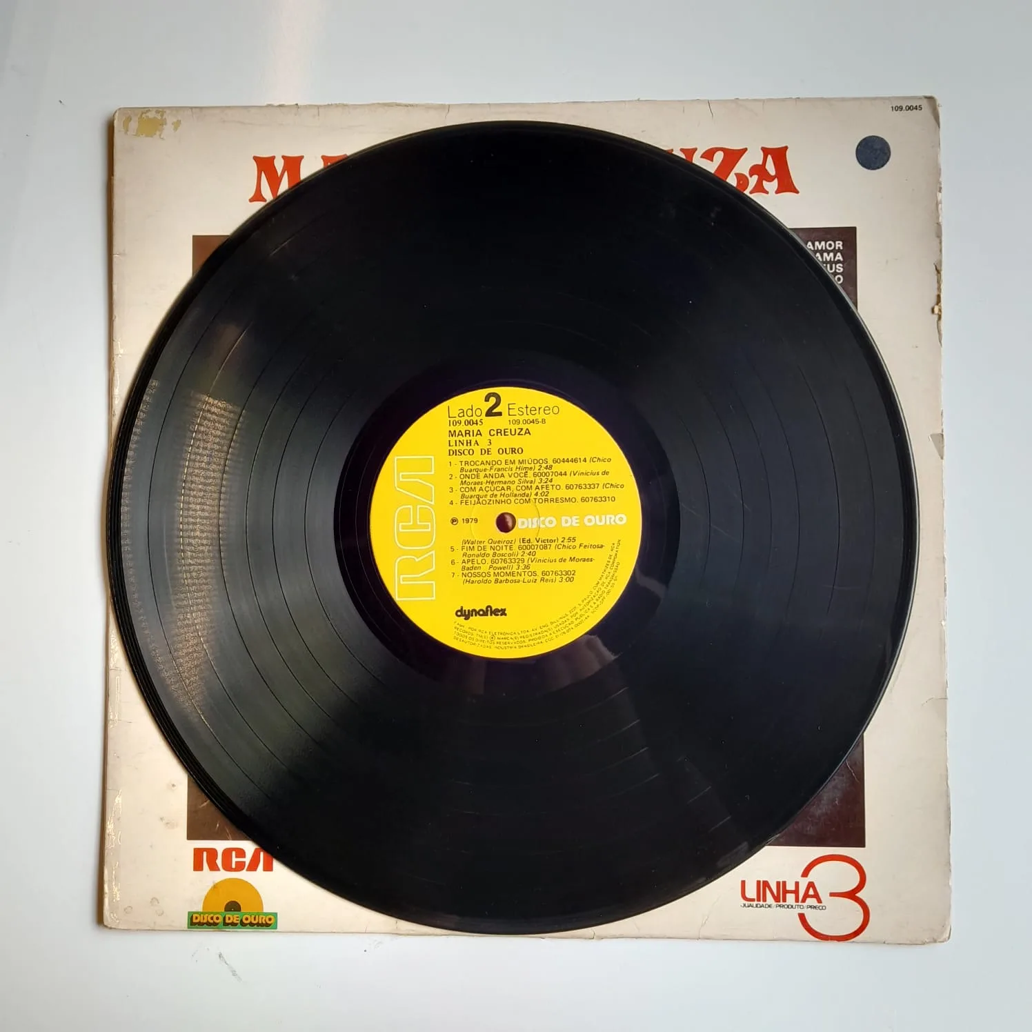 LP Maria Creuza – Linha 3 - Disco De Ouro - Imagem 4