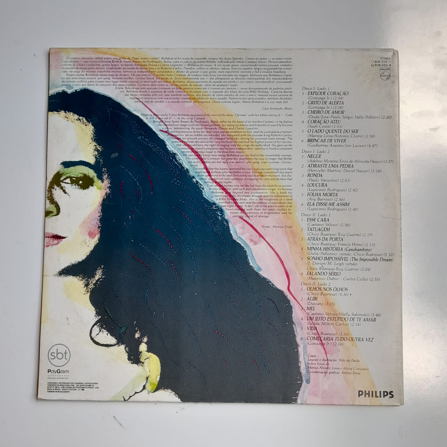 LP Maria Bethânia – Simplesmente... O Melhor de Maria Bethânia - Duplo - Imagem 2