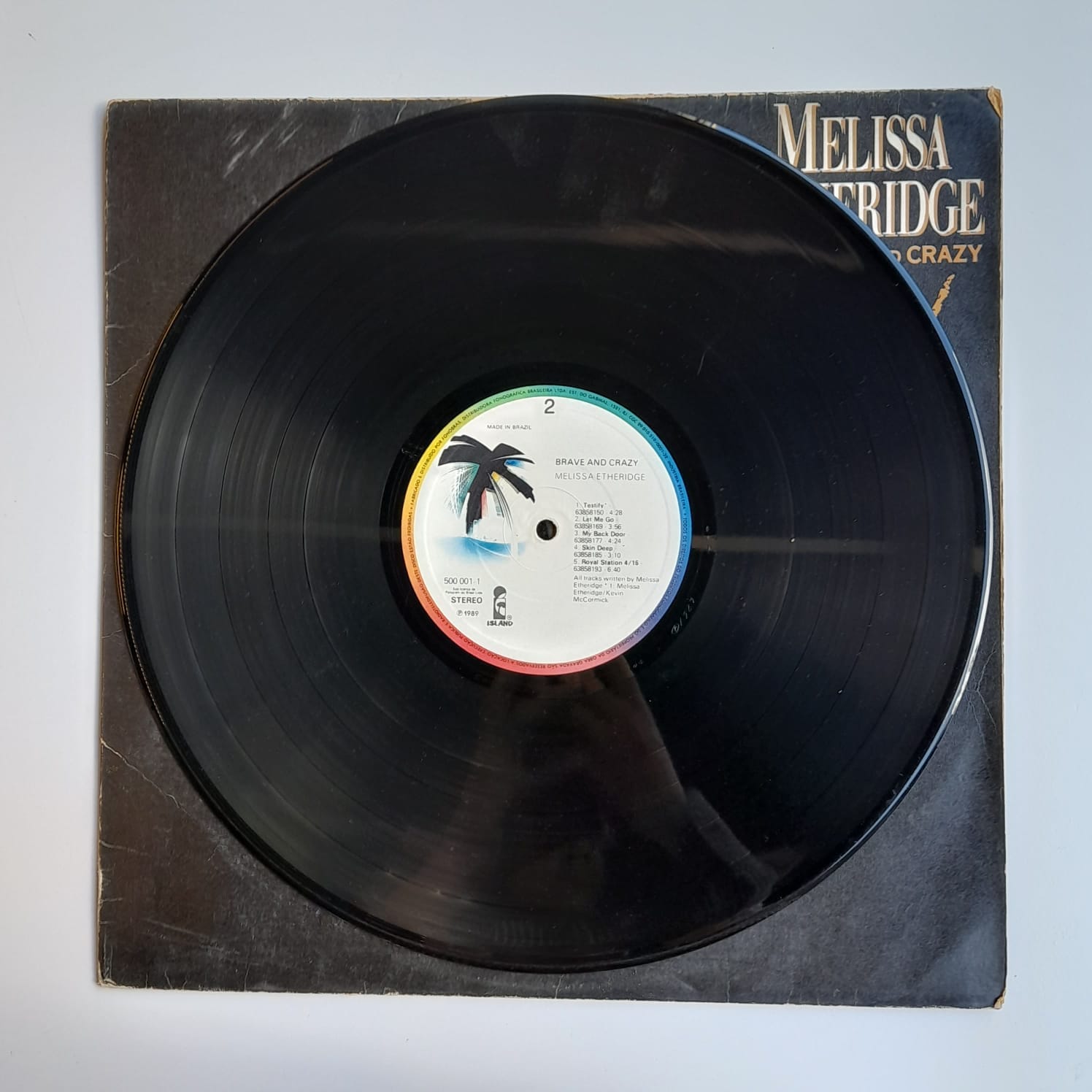 LP Melissa Etheridge – Brave And Crazy - Imagem 4