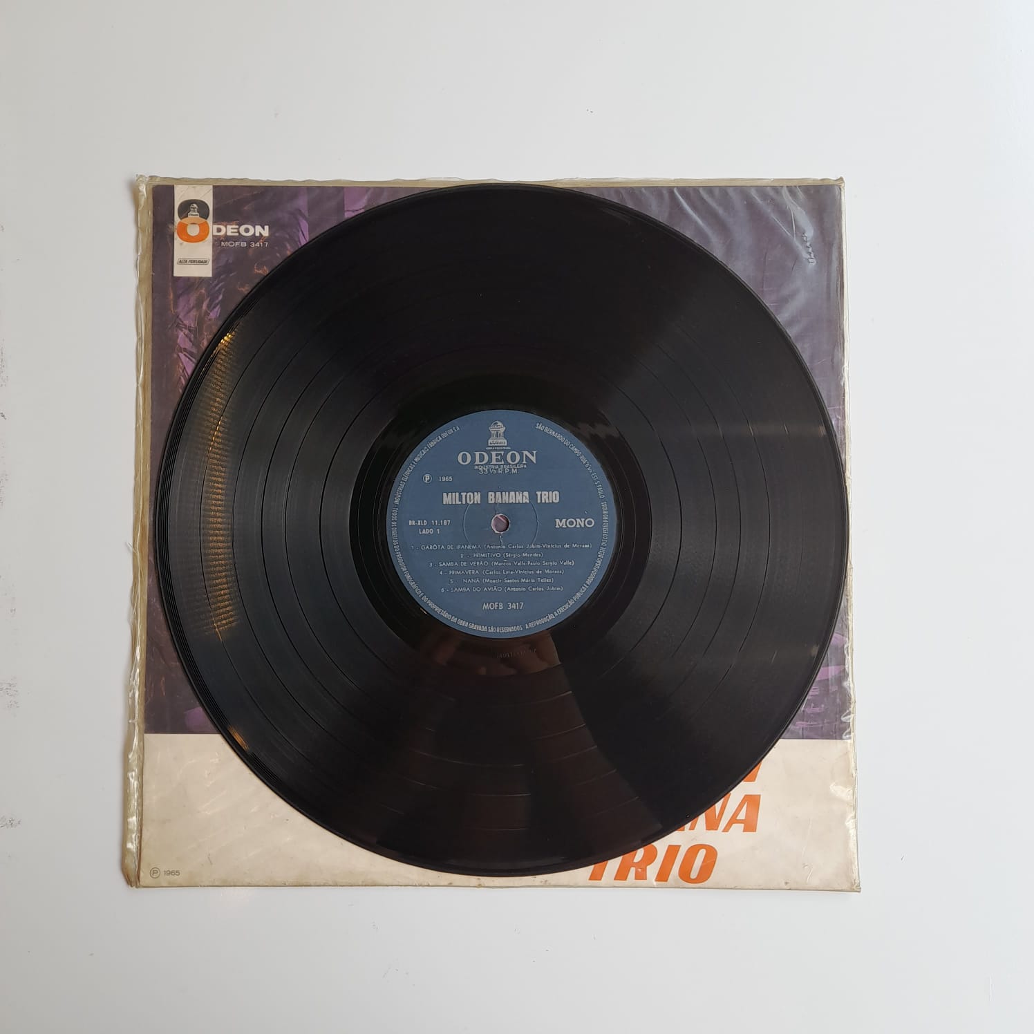LP Milton Banana Trio – Milton Banana Trio (1965) - Imagem 4