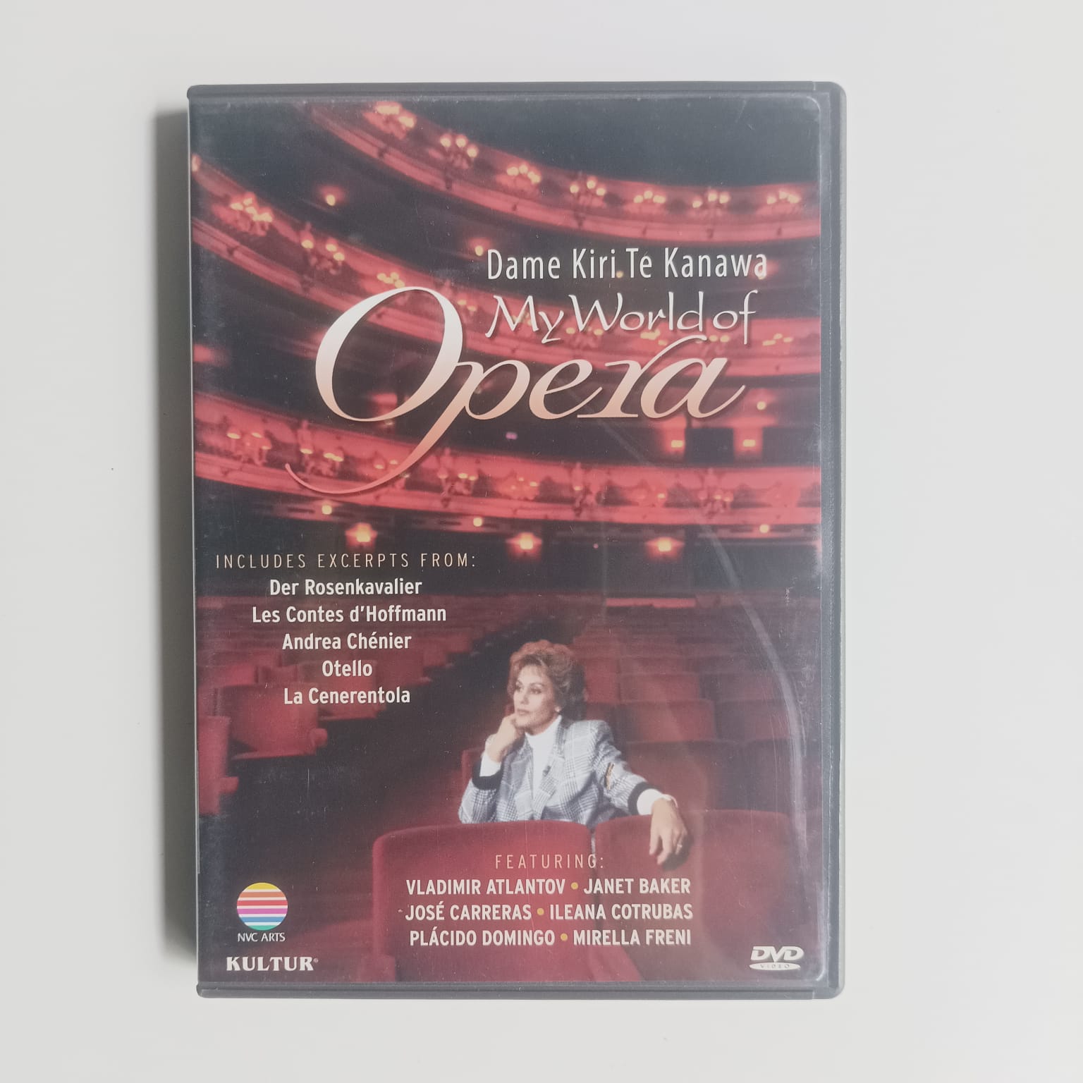 DVD Dame Kiri Te Kanawa - My World Of Opera - Importado