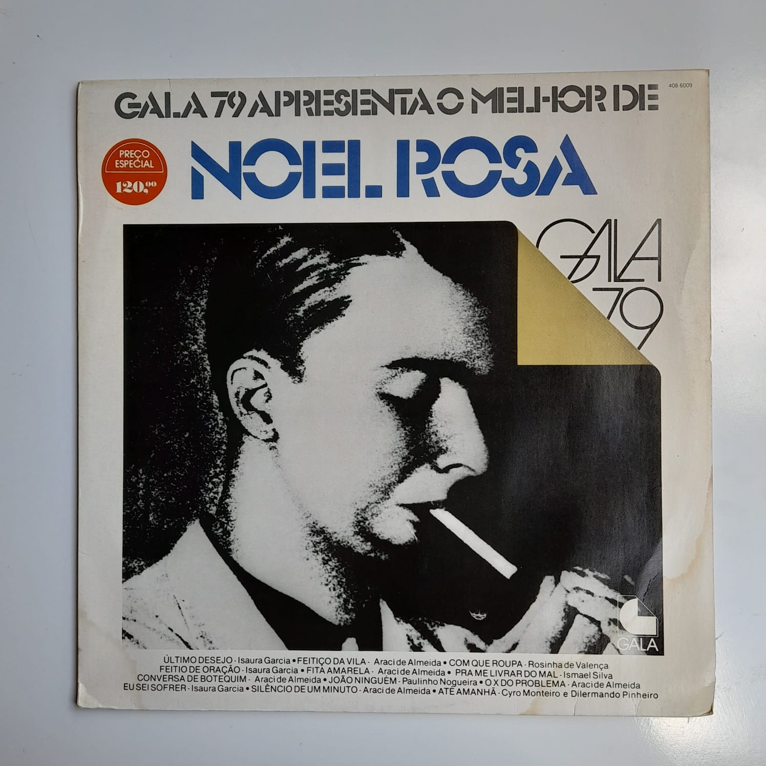 LP Noel Rosa - Gala 79 Apresenta O Melhor De Noel Rosa