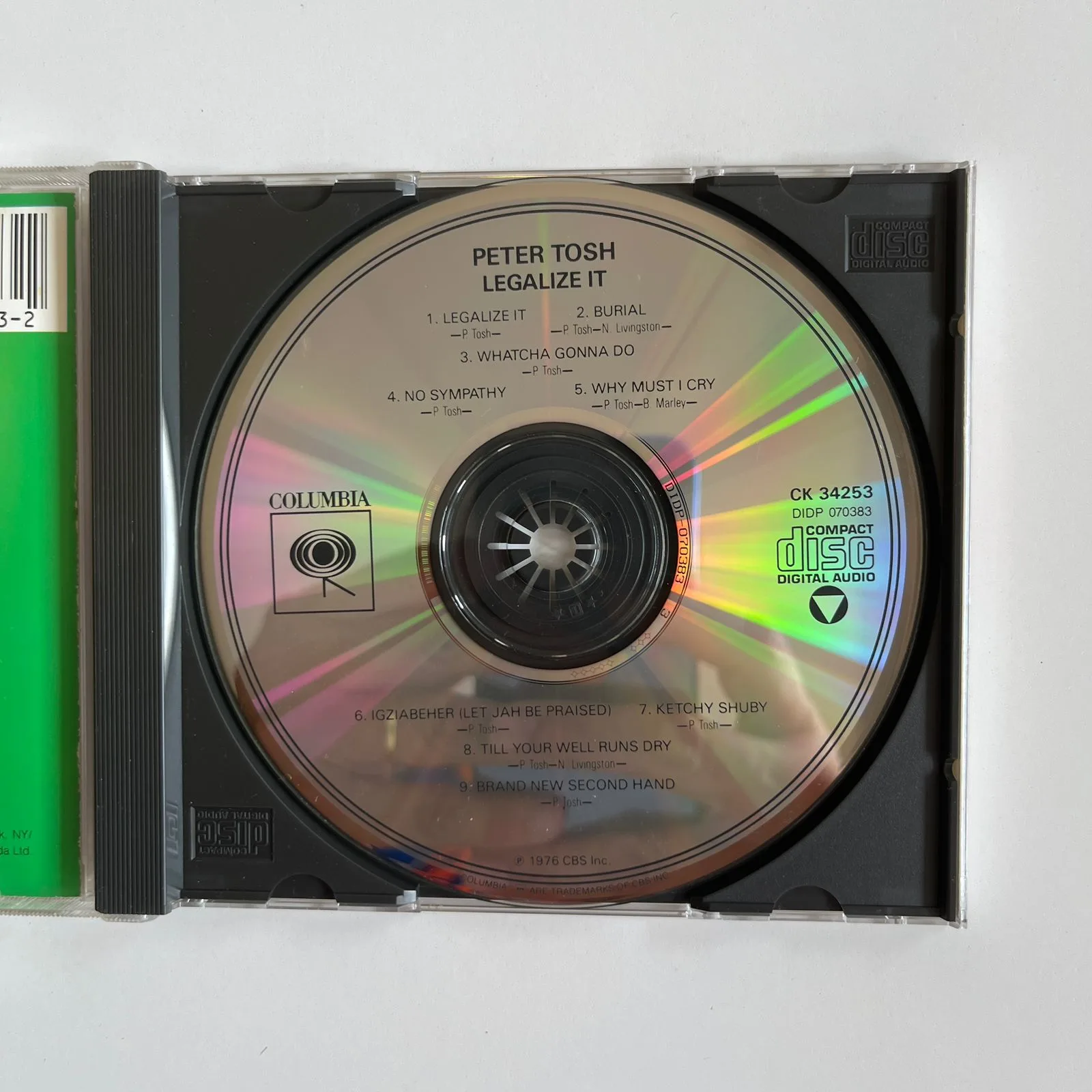 CD Peter Tosh - Legalize It - Importado - Imagem 3