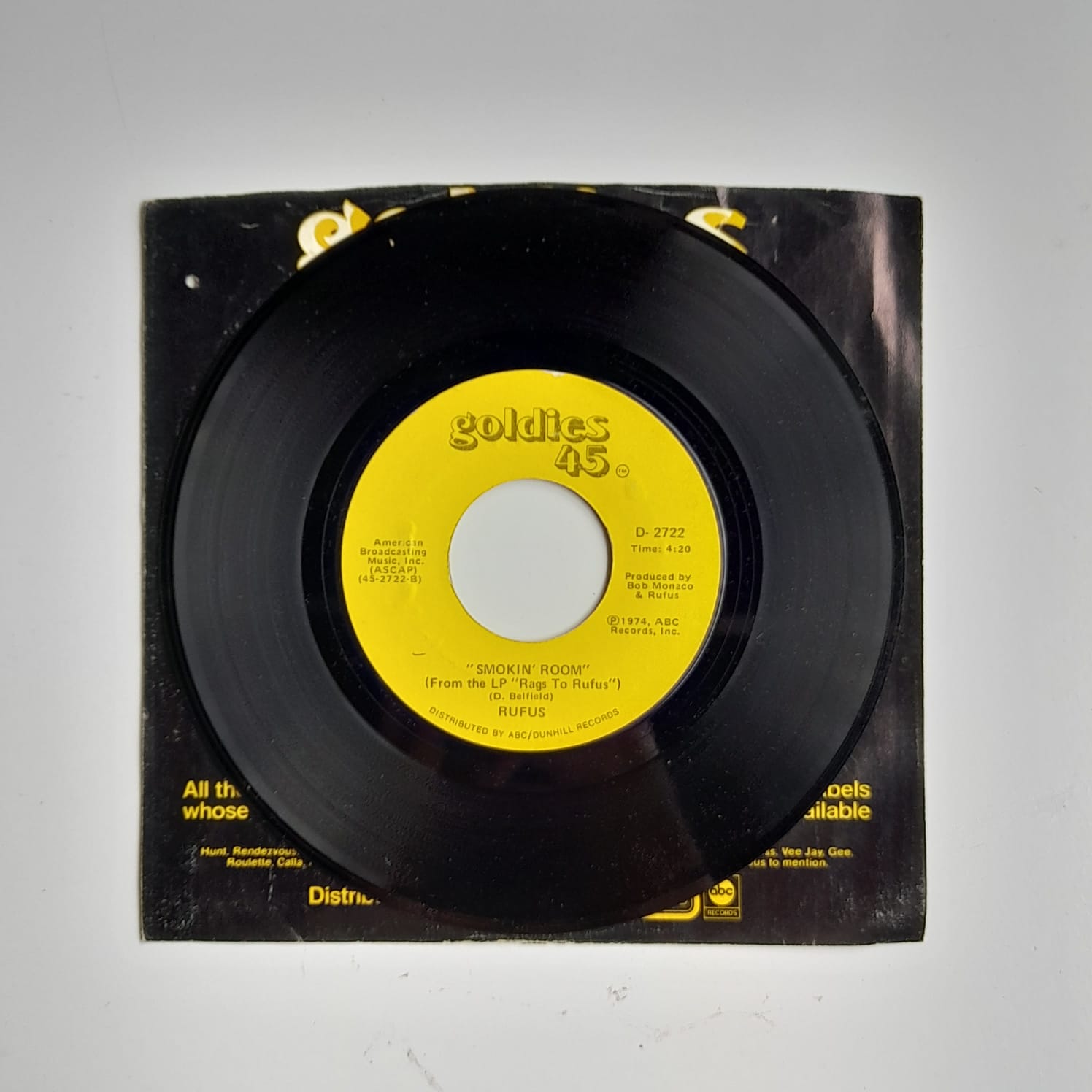 COMPACTO Rufus - Smokin' Room - Importado - Imagem 2