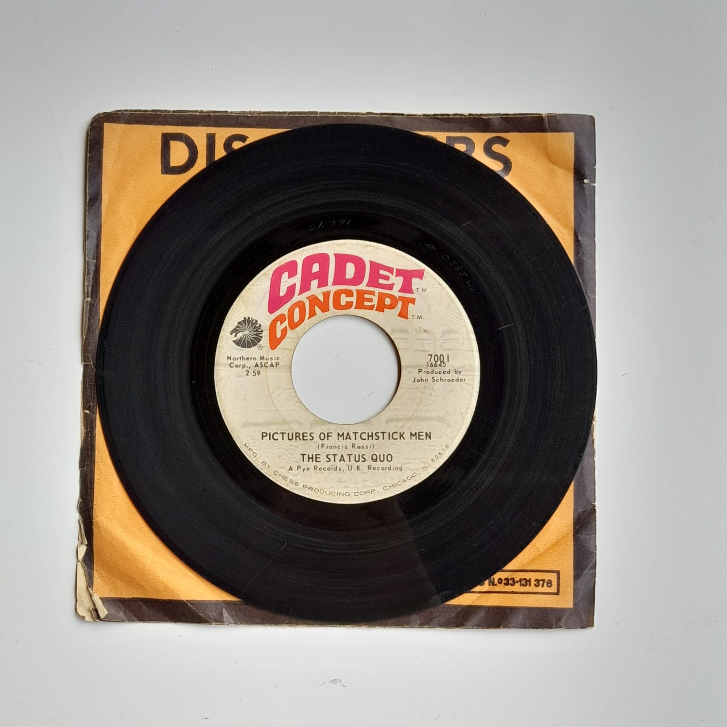 COMPACTO The Status Quo - Pictures of Matchstick Men - Importado