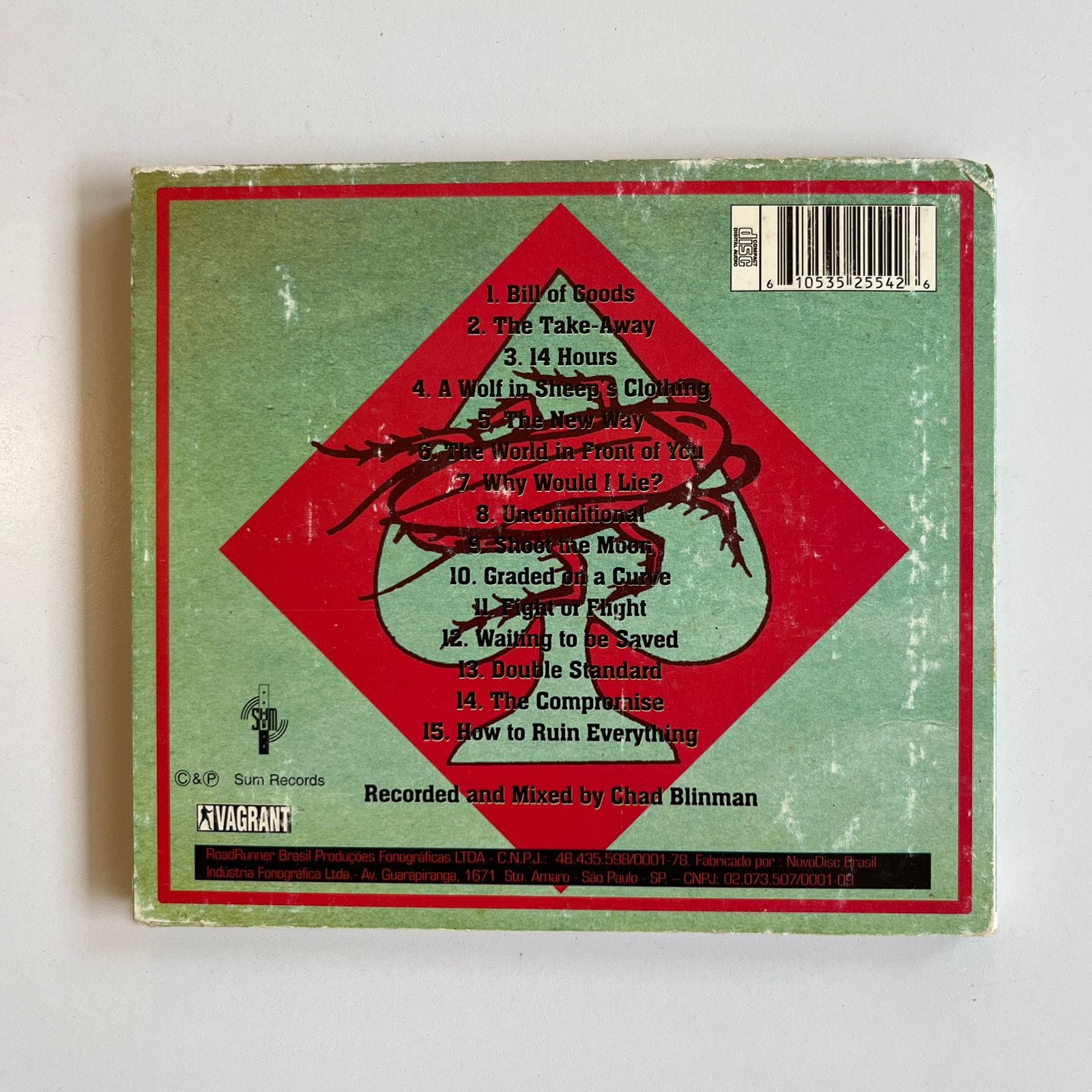 CD Face To Face – How To Ruin Everything - Imagem 2