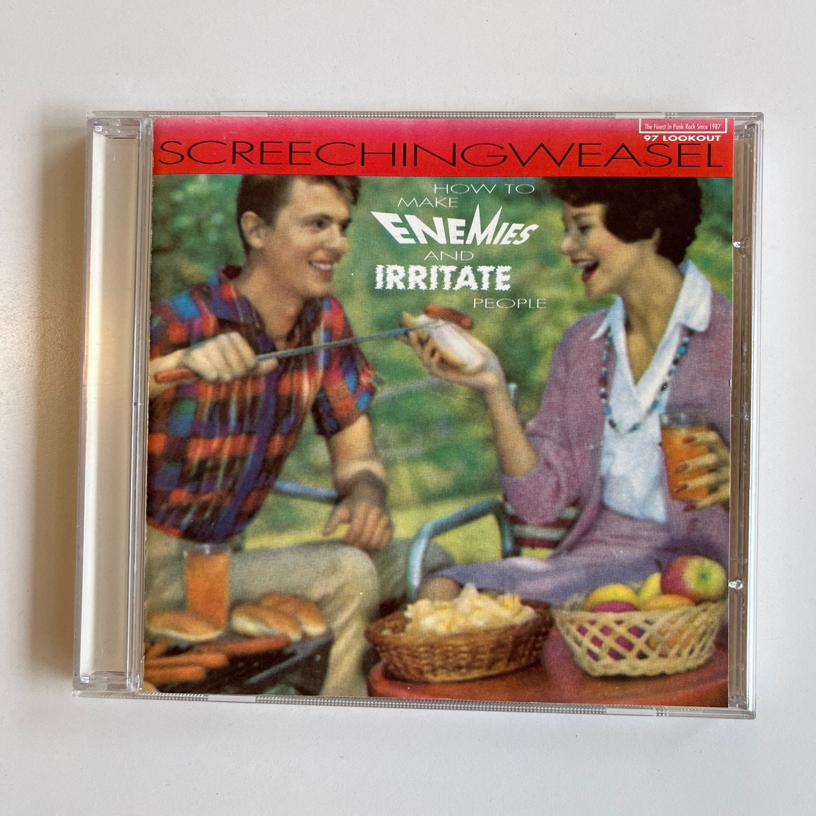 CD Screeching Weasel – How To Make Enemies And Irritate People - Importado