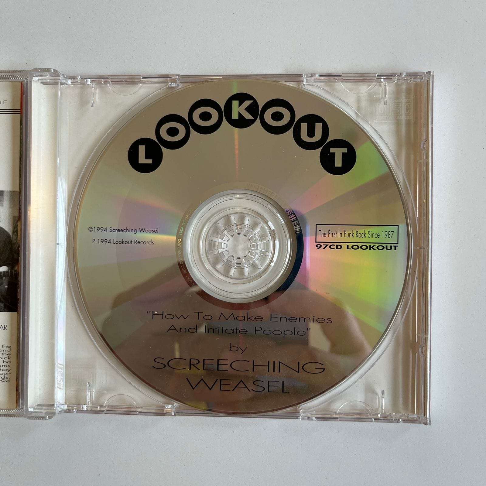 CD Screeching Weasel – How To Make Enemies And Irritate People - Importado - Imagem 3