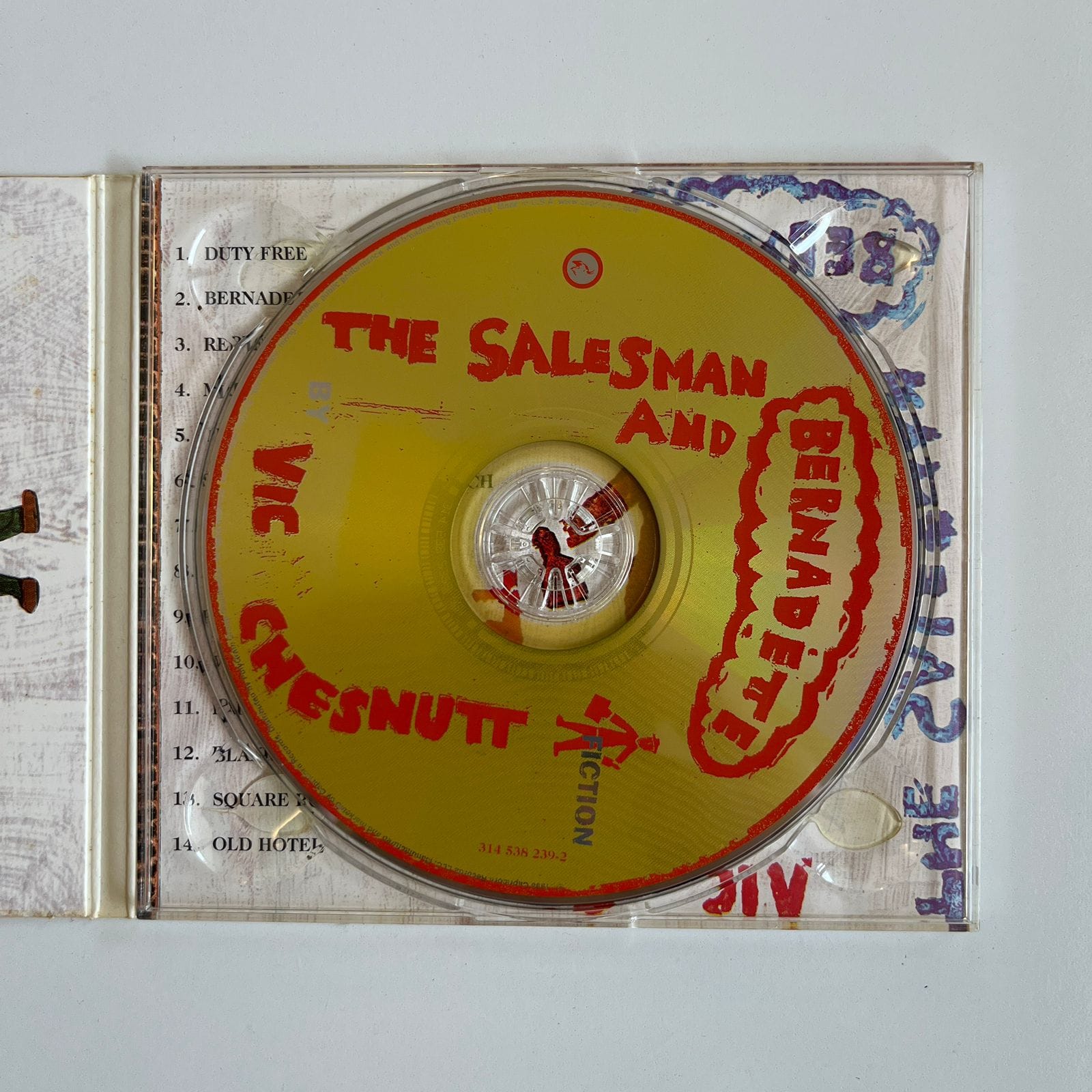 CD Vic Chesnutt – The Salesman And Bernadette - Importado - Imagem 3