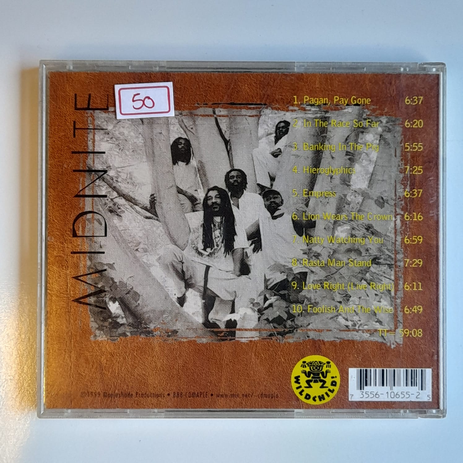 CD Midnite - Ras Mek Peace - Importado - Imagem 2