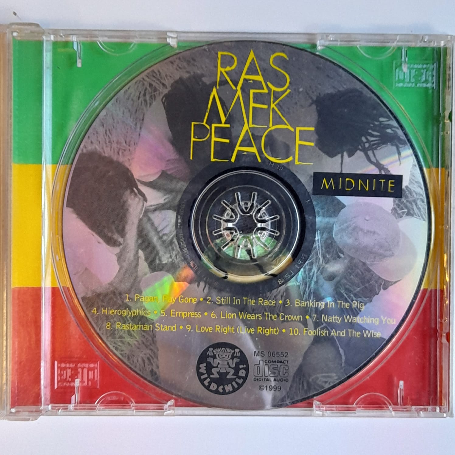 CD Midnite - Ras Mek Peace - Importado - Imagem 3