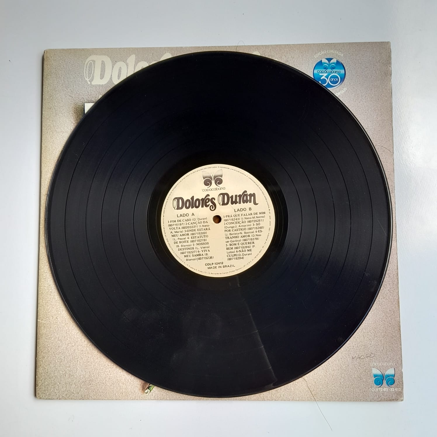 LP Dolores Duran – Dolores Duran (1979) - Duplo - Imagem 8