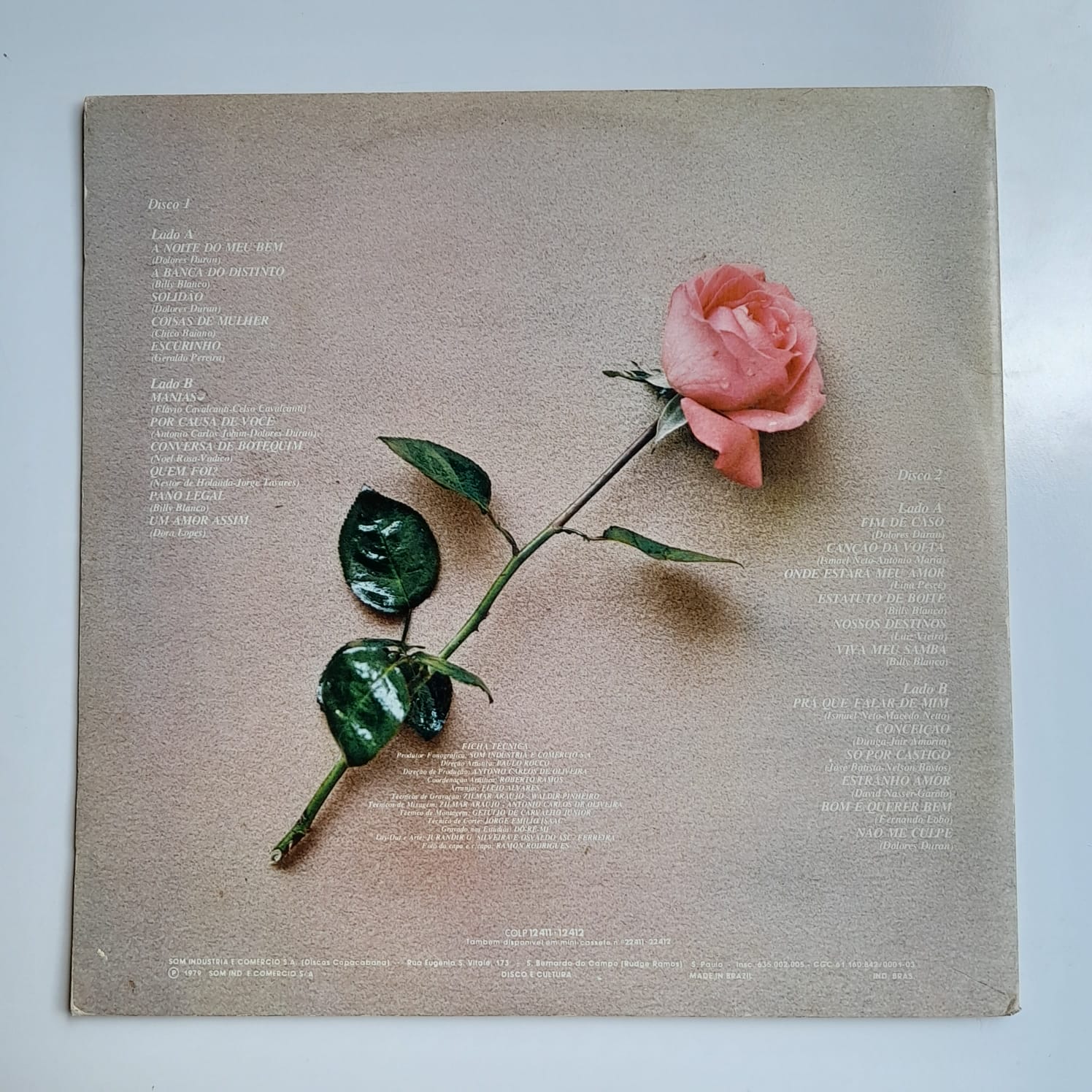 LP Dolores Duran – Dolores Duran (1979) - Duplo - Imagem 2