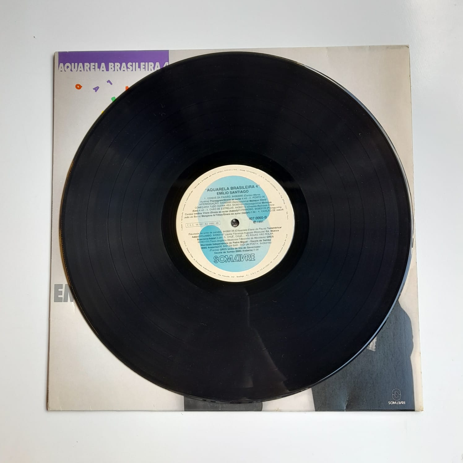 LP Emilio Santiago – Aquarela Brasileira 4 - Imagem 3