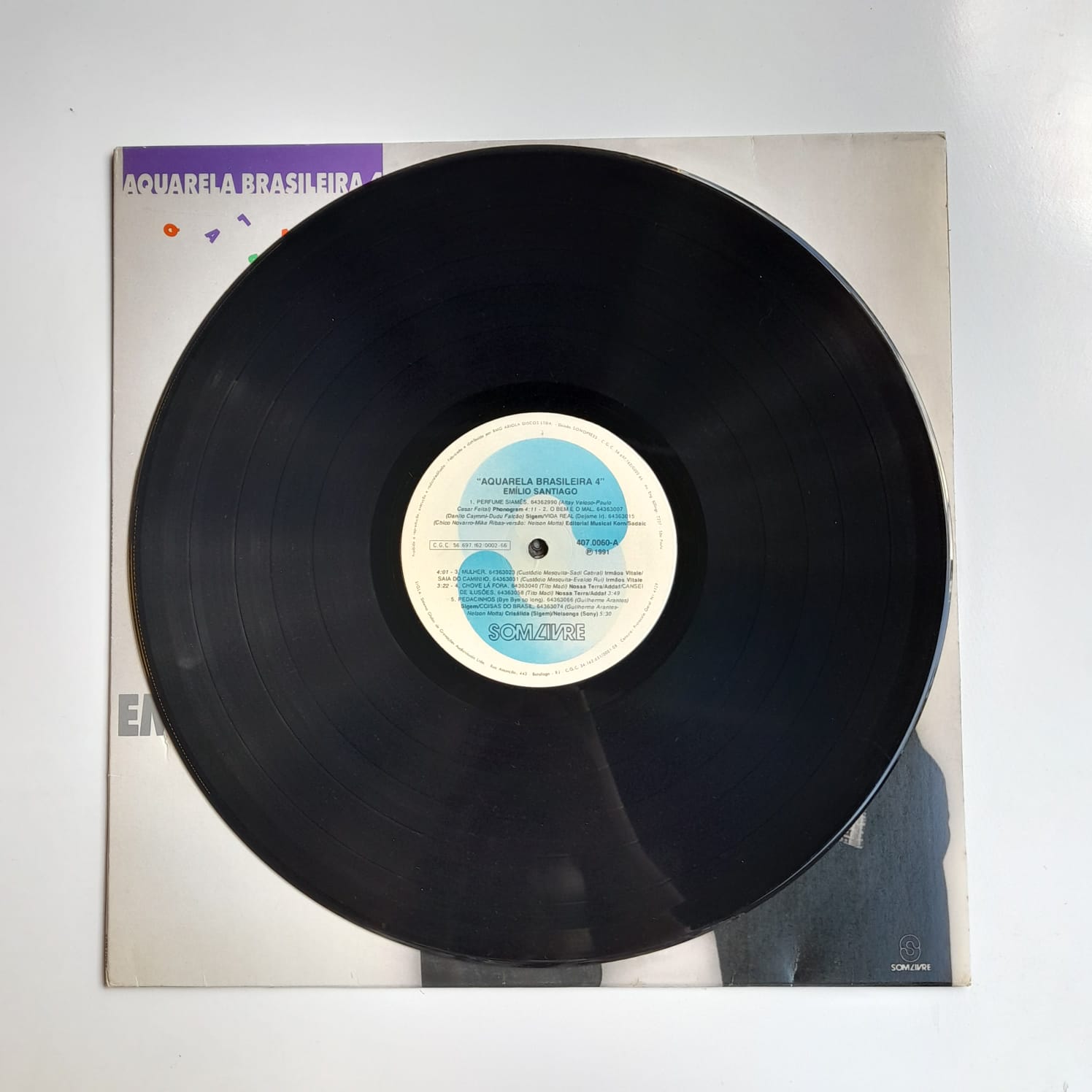 LP Emilio Santiago – Aquarela Brasileira 4 - Imagem 4