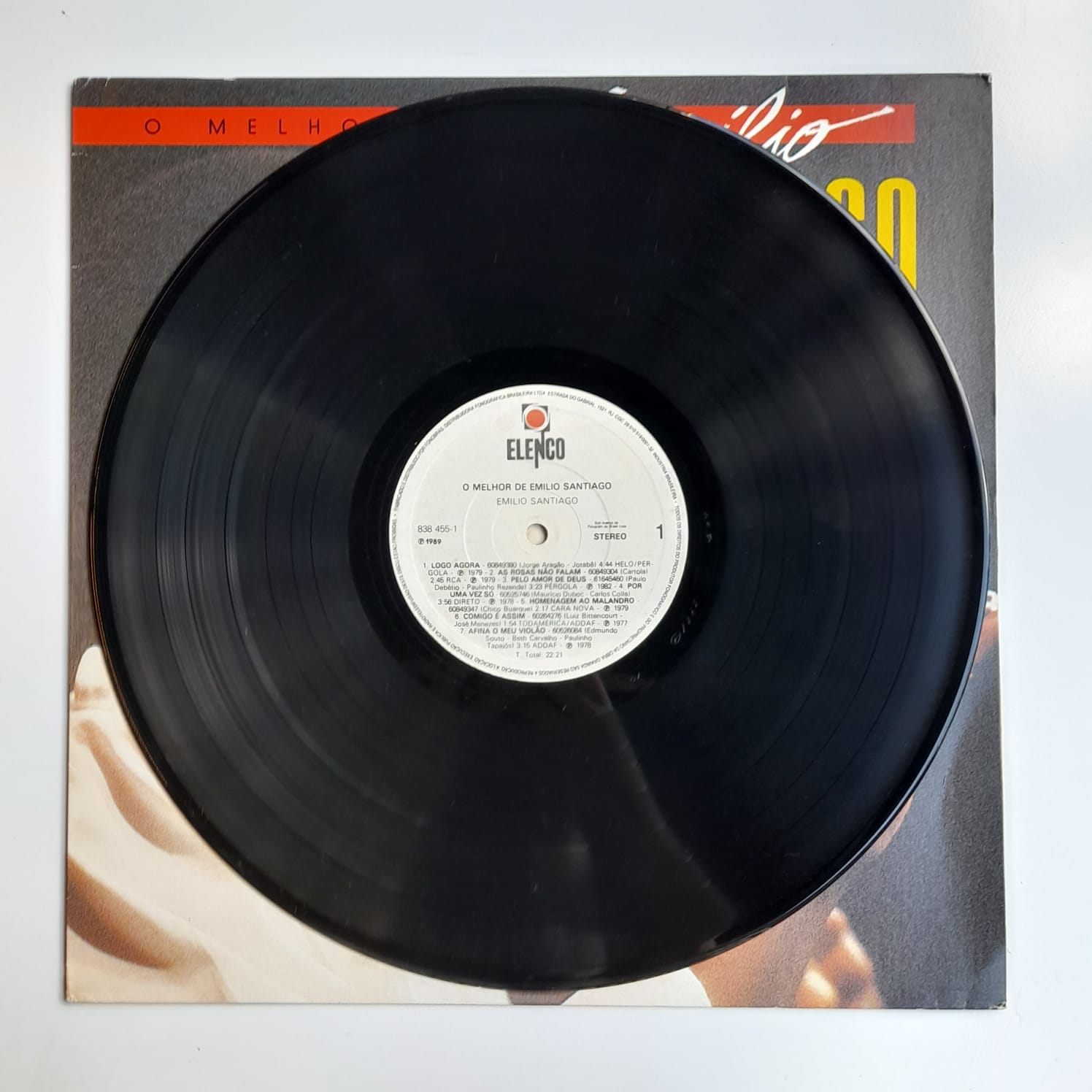 LP Emilio Santiago – O Melhor De Emílio Santiago - Imagem 4