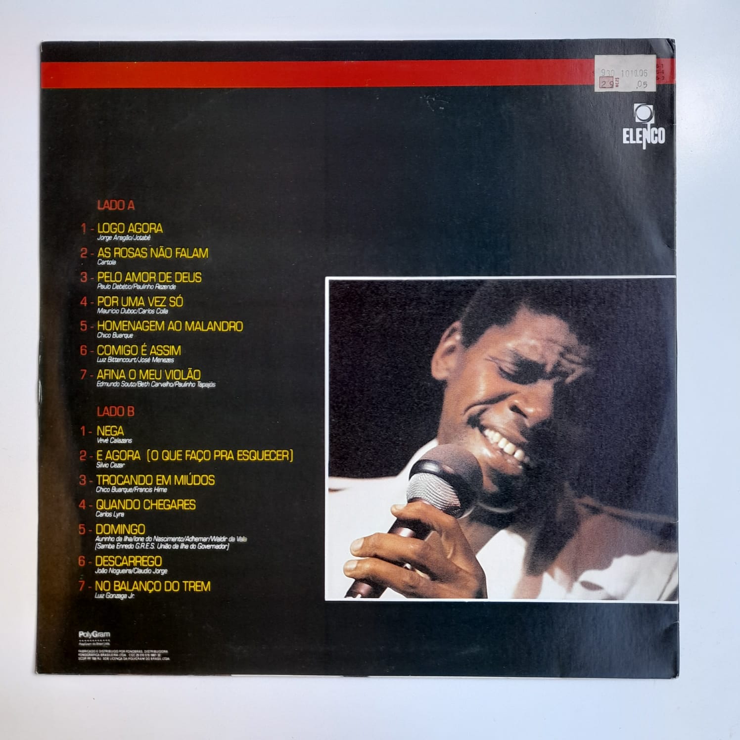 LP Emilio Santiago – O Melhor De Emílio Santiago - Imagem 2