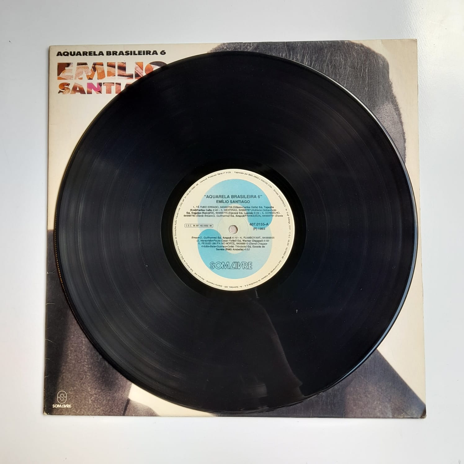 LP Emílio Santiago – Aquarela Brasileira 6 - Imagem 4