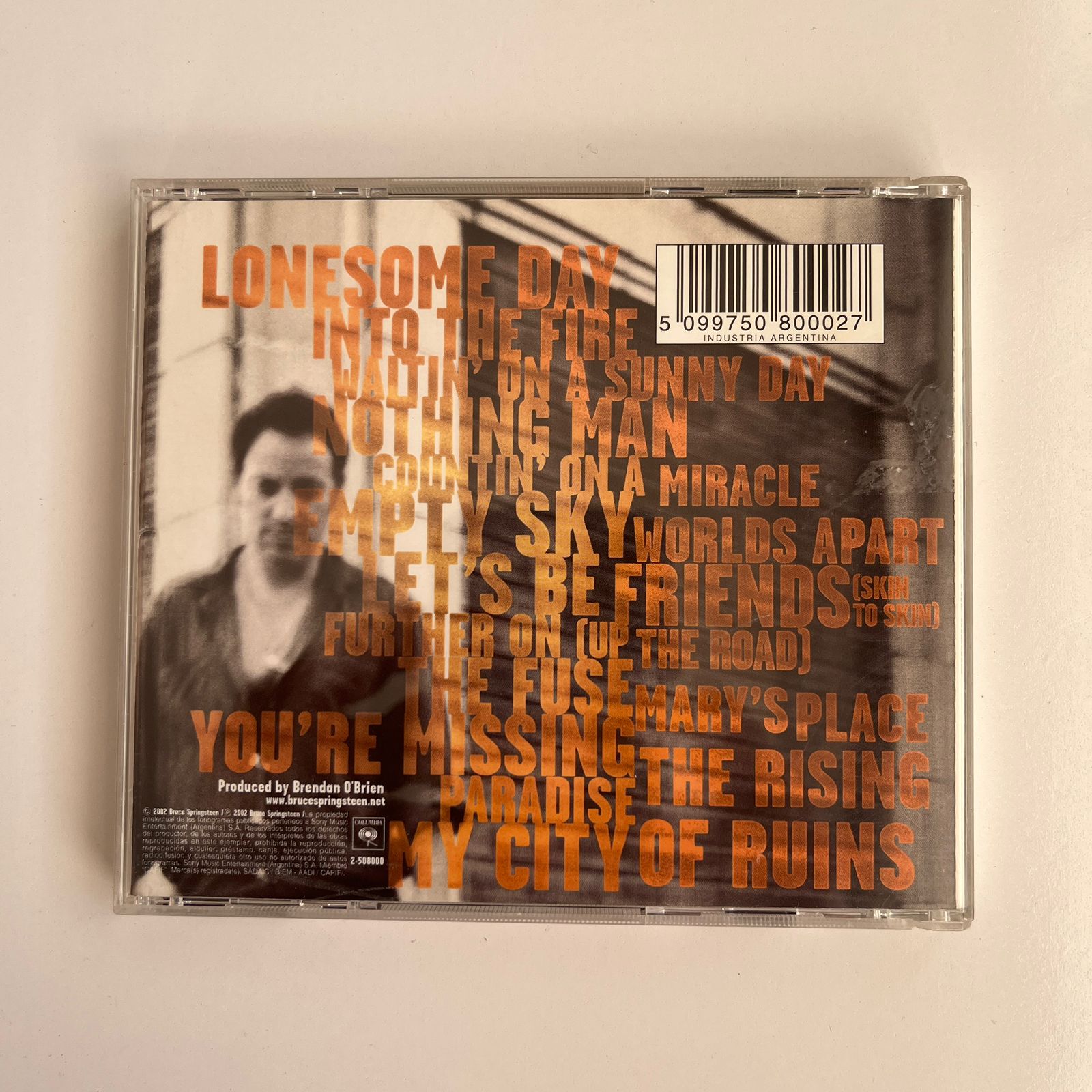 CD Bruce Springsteen – The Rising - Importado - Imagem 2