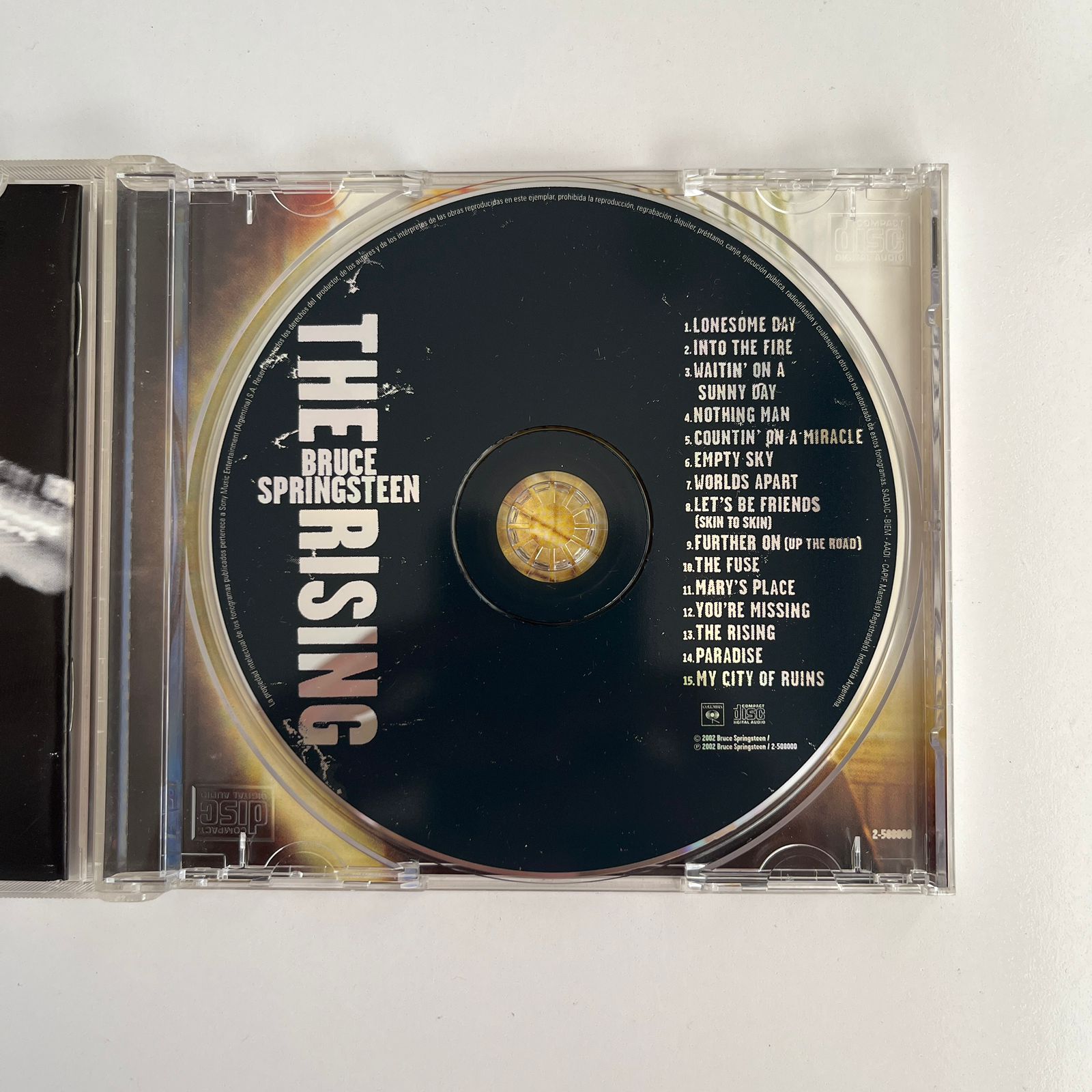 CD Bruce Springsteen – The Rising - Importado - Imagem 3