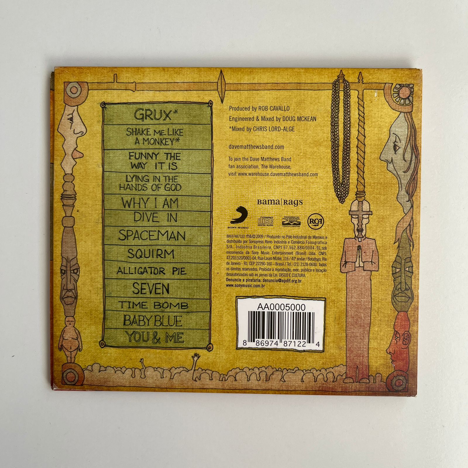 CD Dave Matthews Band – Big Whiskey And The GrooGrux King - Imagem 2