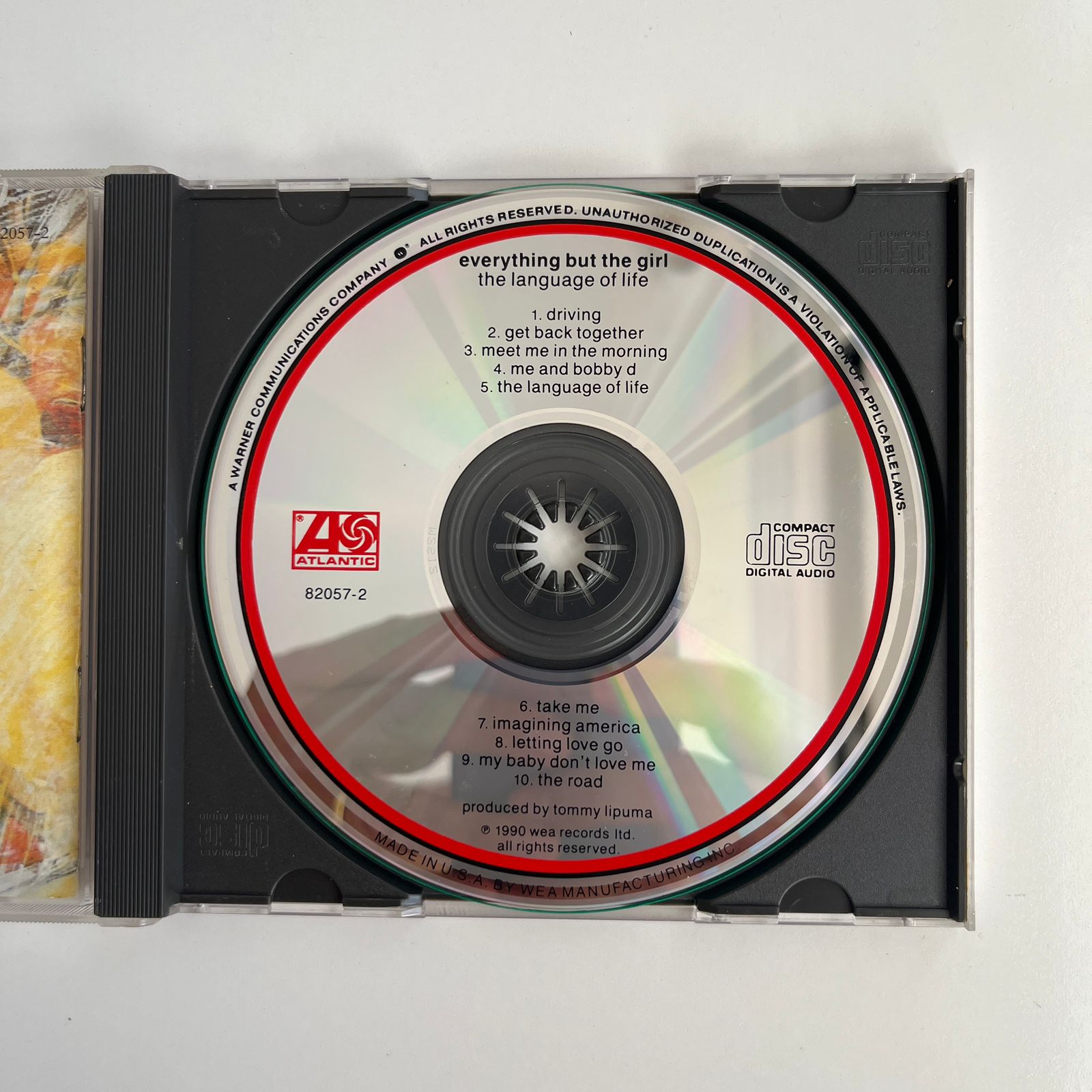 CD Everything But The Girl – The Language Of Life - Importado - Imagem 3