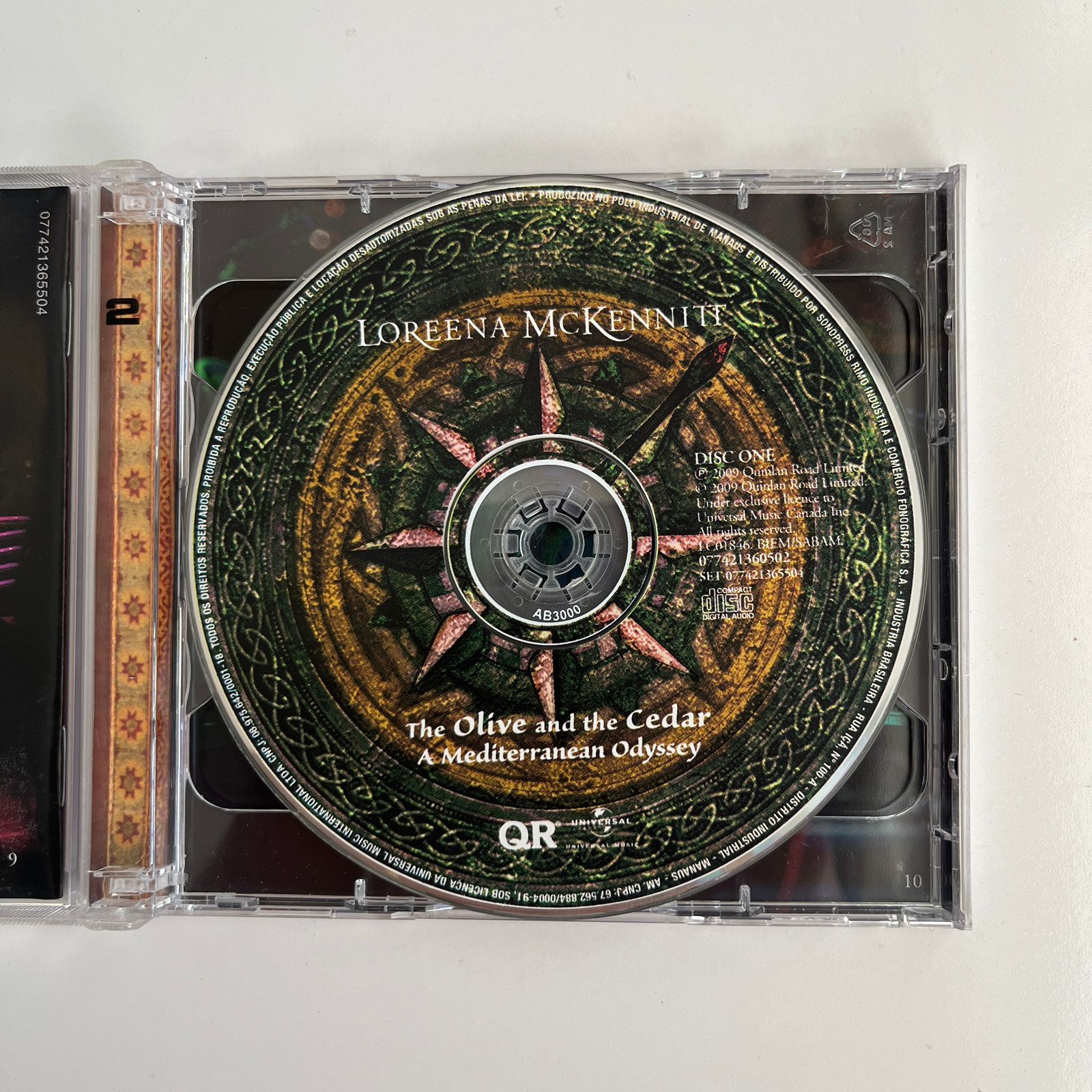 CD Loreena McKennitt – A Mediterranean Odyssey - Duplo - Imagem 3