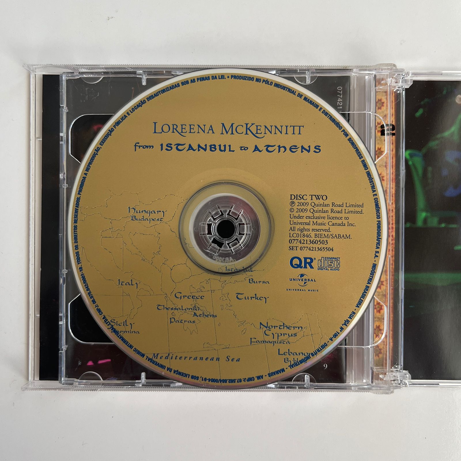 CD Loreena McKennitt – A Mediterranean Odyssey - Duplo - Imagem 4
