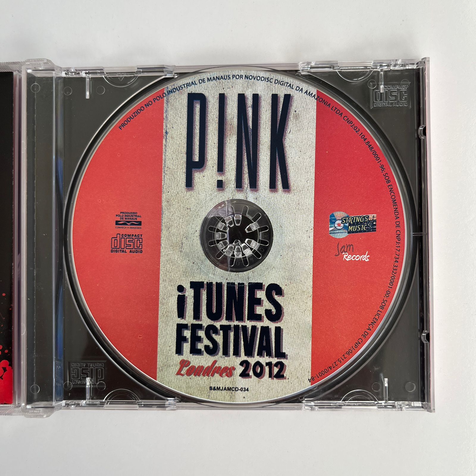 CD P!NK – iTunes Festival Londres 2012 - Imagem 3