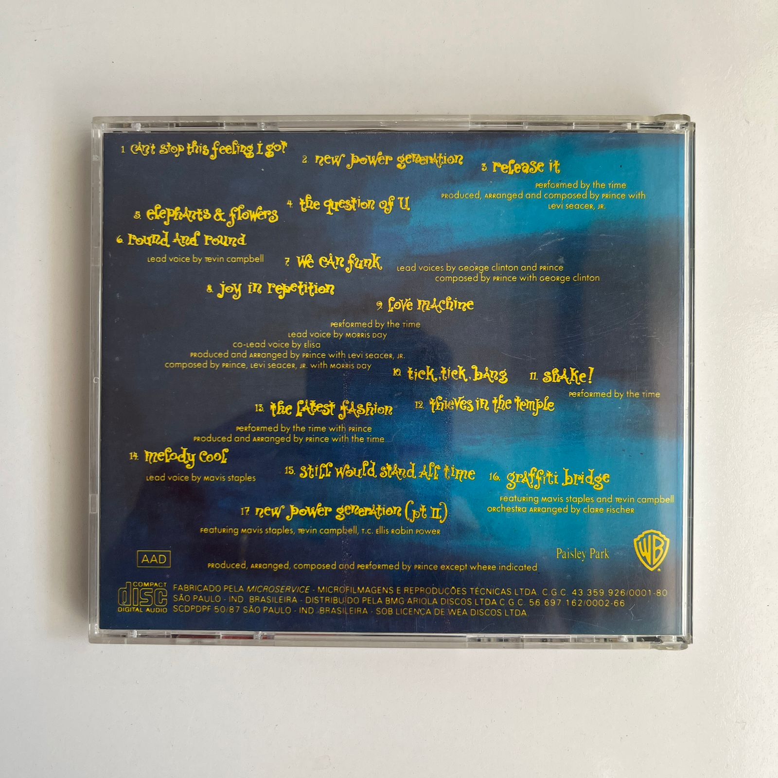 CD Prince – Graffiti Bridge - Imagem 2