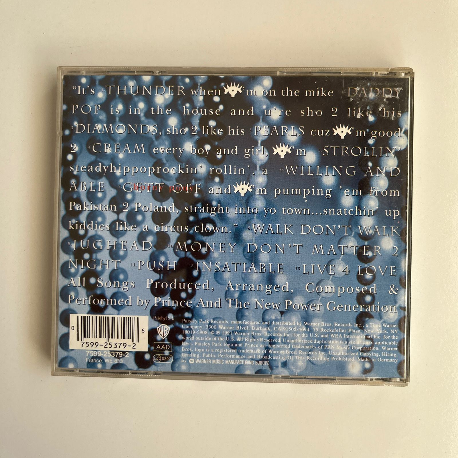 CD Prince & The New Power Generation – Diamonds And Pearls - Importado - Imagem 2