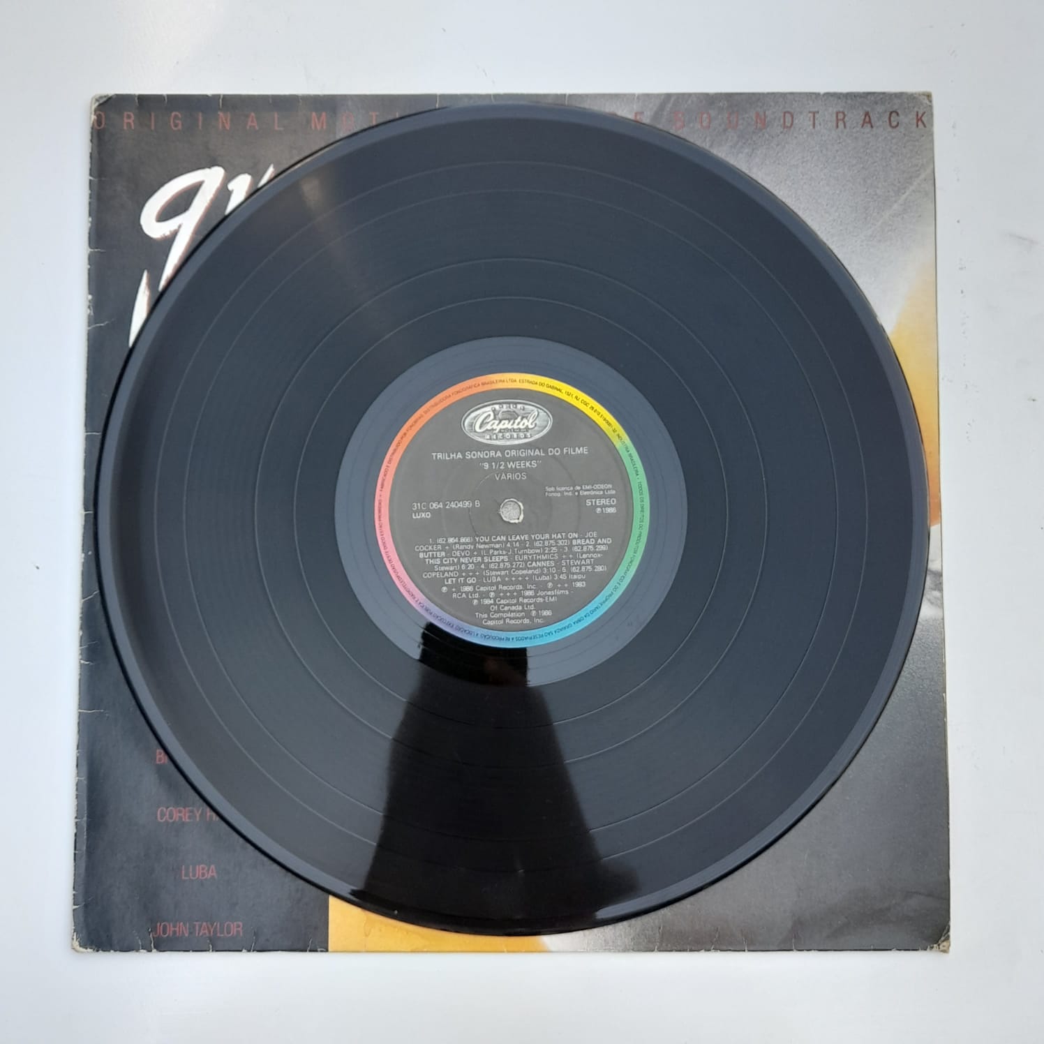LP 9 1/2 Weeks - Original Motion Picture Soundtrack - Imagem 4