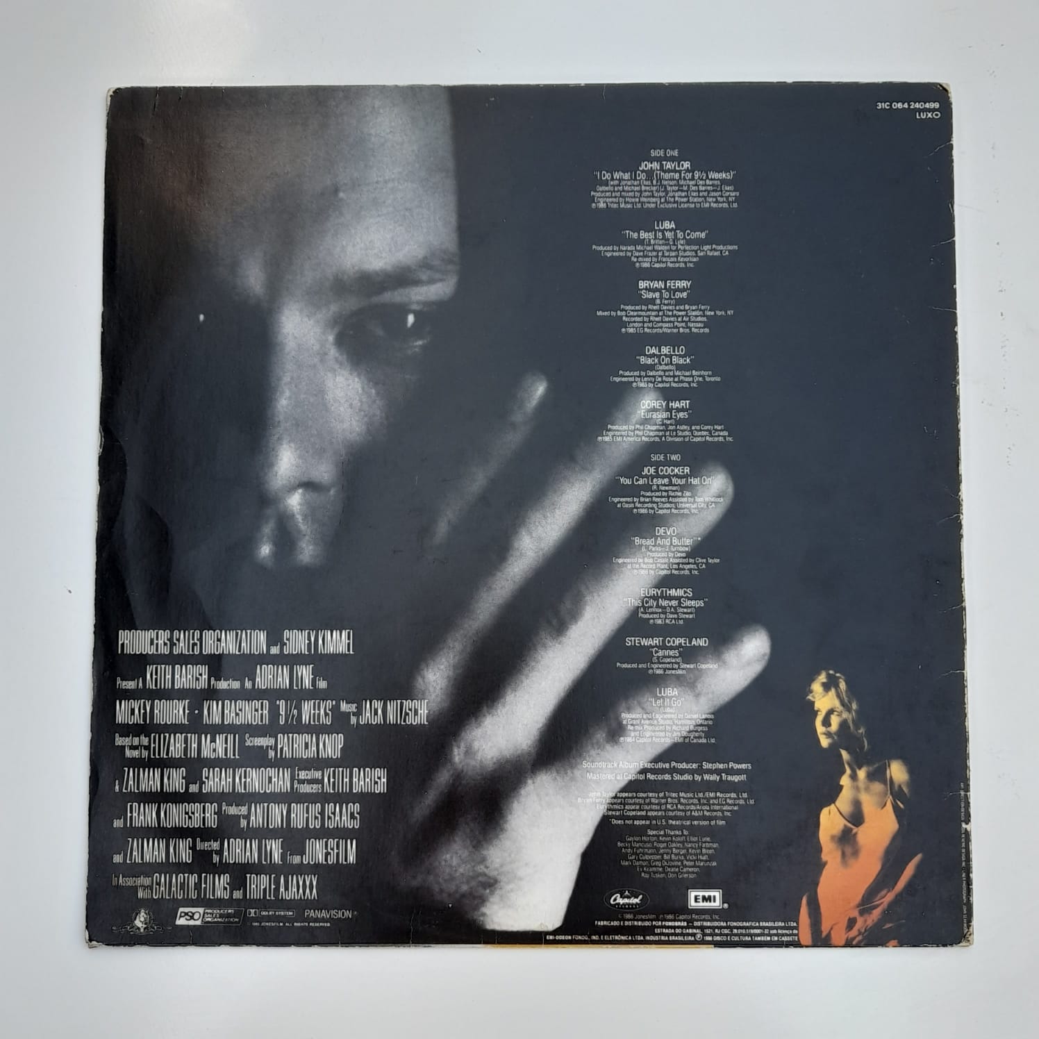 LP 9 1/2 Weeks - Original Motion Picture Soundtrack - Imagem 2