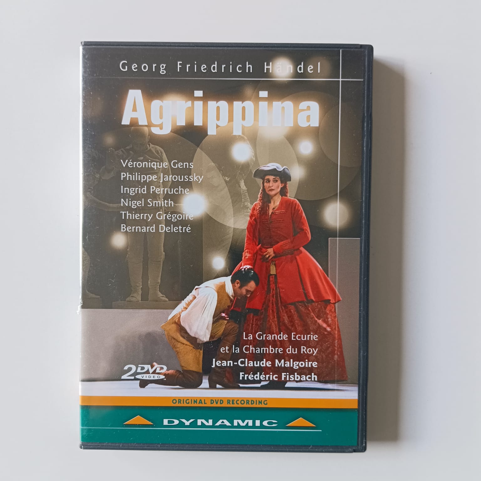 DVD Händel - Agrippina - Reg: Jean-Claude Malgoire - Importado